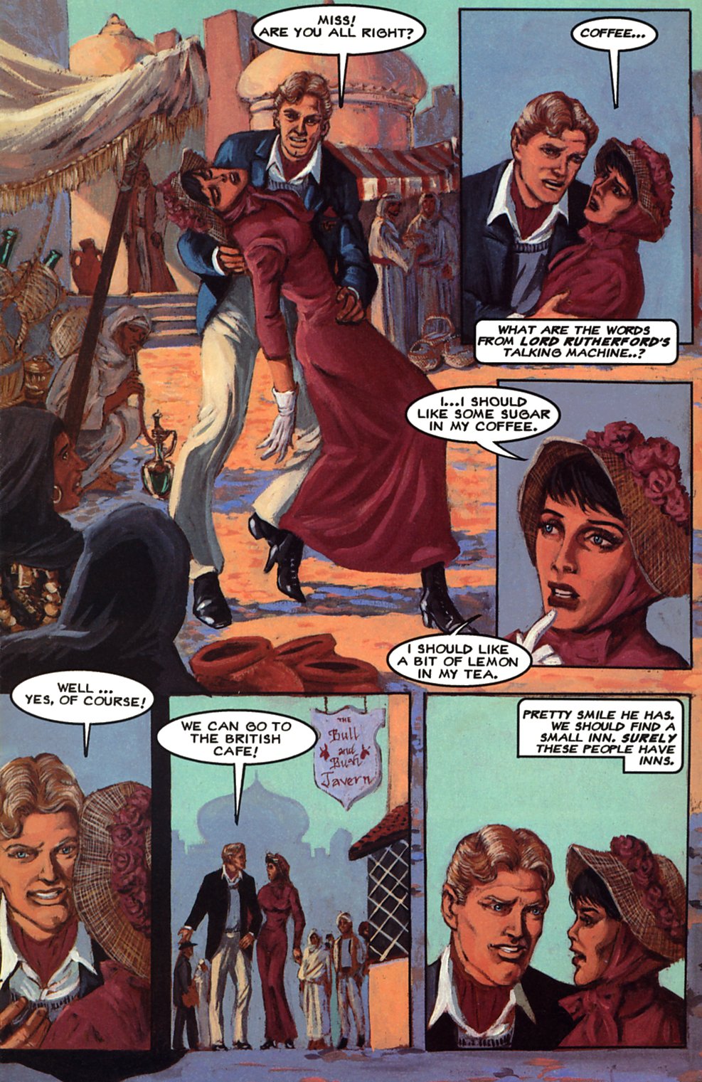 Read online Anne Rice's The Mummy or Ramses the Damned comic -  Issue #7 - 13