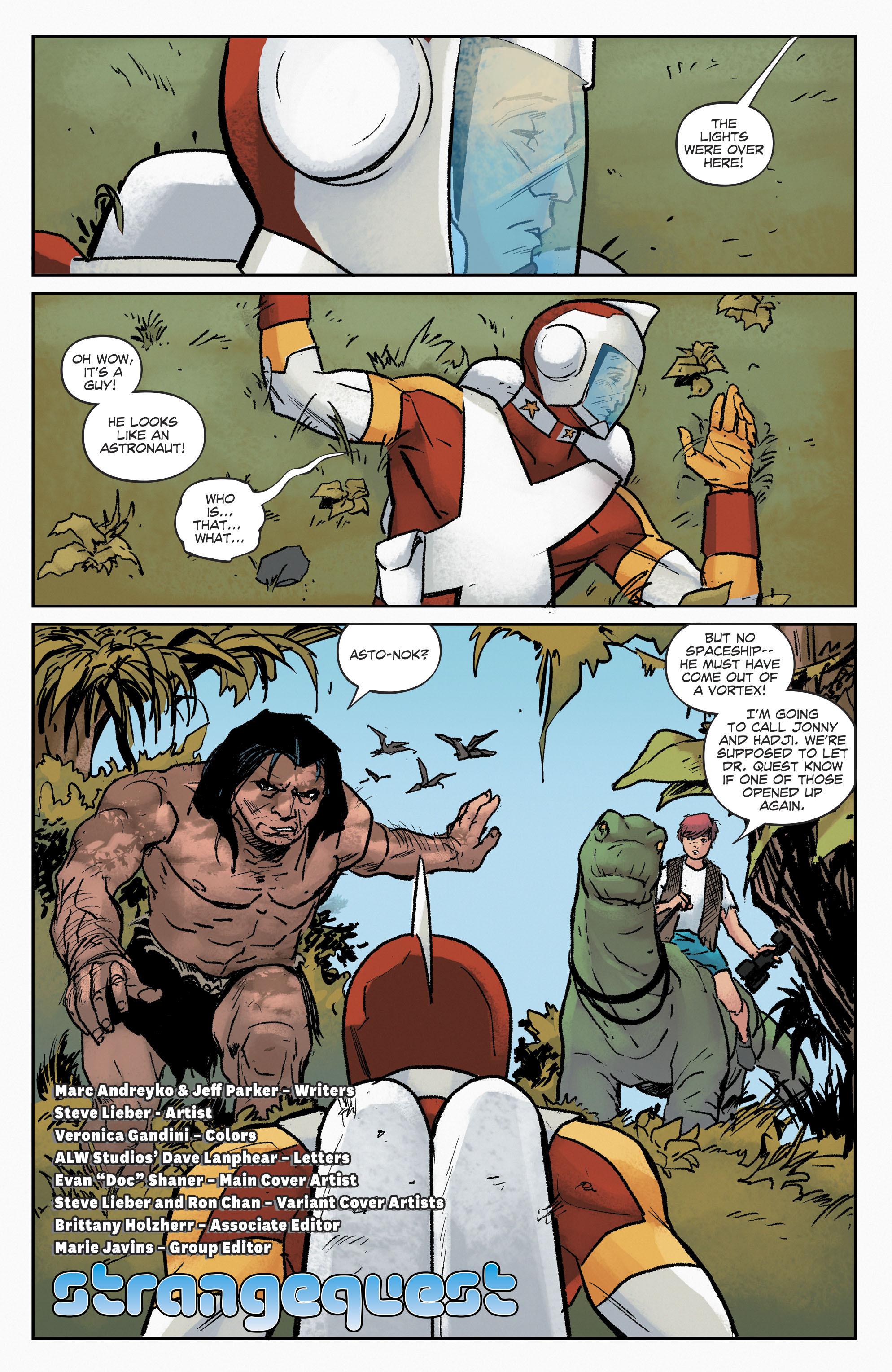 Read online Adam Strange/Future Quest Special comic -  Issue # Full - 4