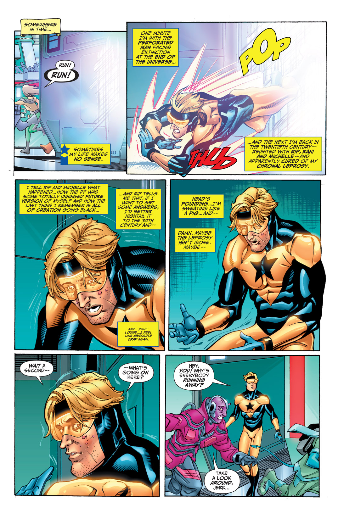Read online Booster Gold (2007) comic -  Issue #43 - 2