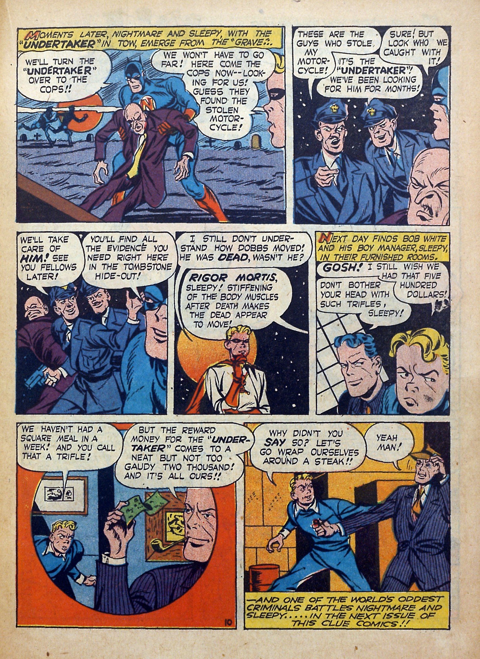 Read online Clue Comics comic -  Issue #8 - 27