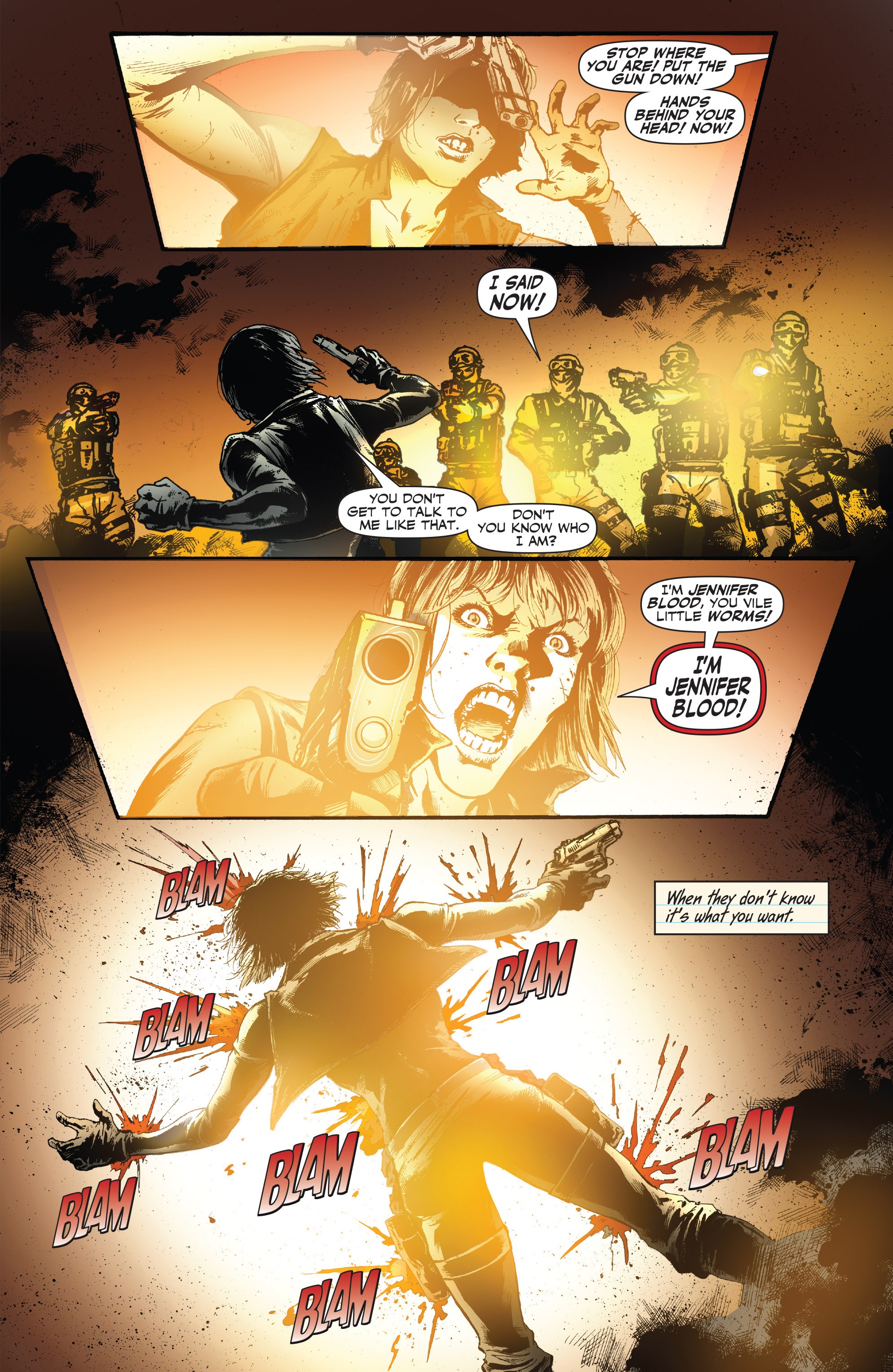 Read online Jennifer Blood: Born Again comic -  Issue #5 - 15