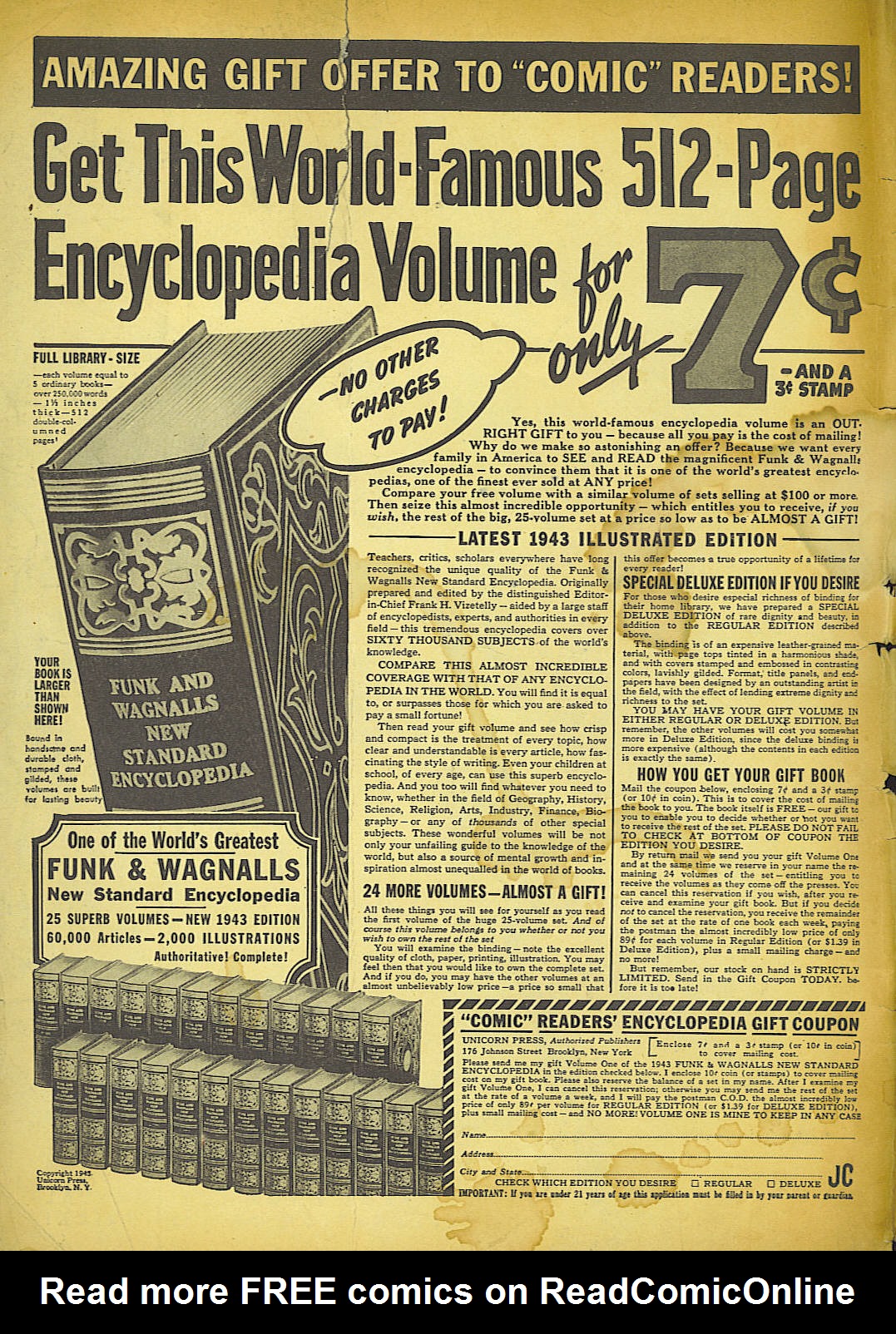 Read online Super-Magician Comics comic -  Issue #19 - 2