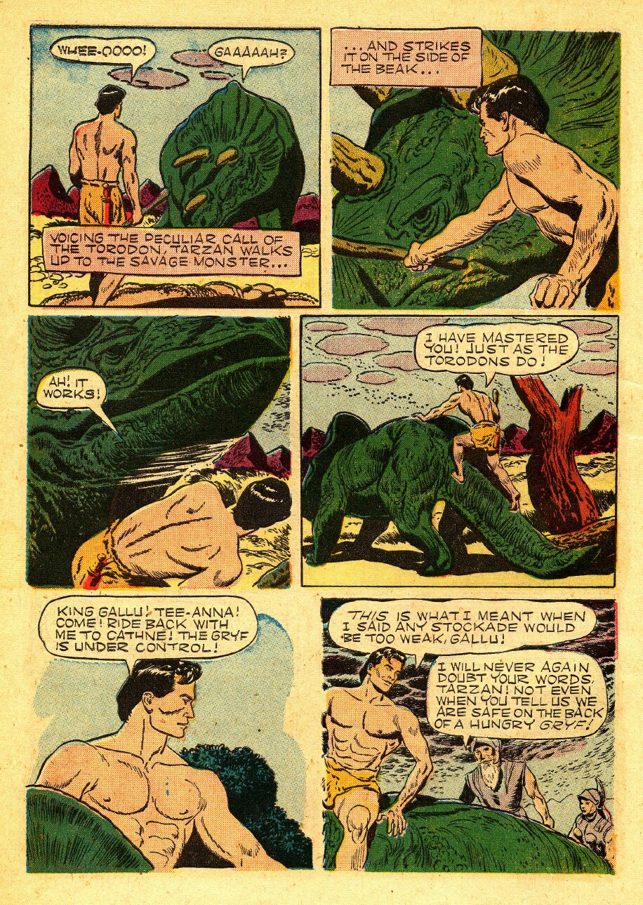 Read online Tarzan (1948) comic -  Issue #46 - 18