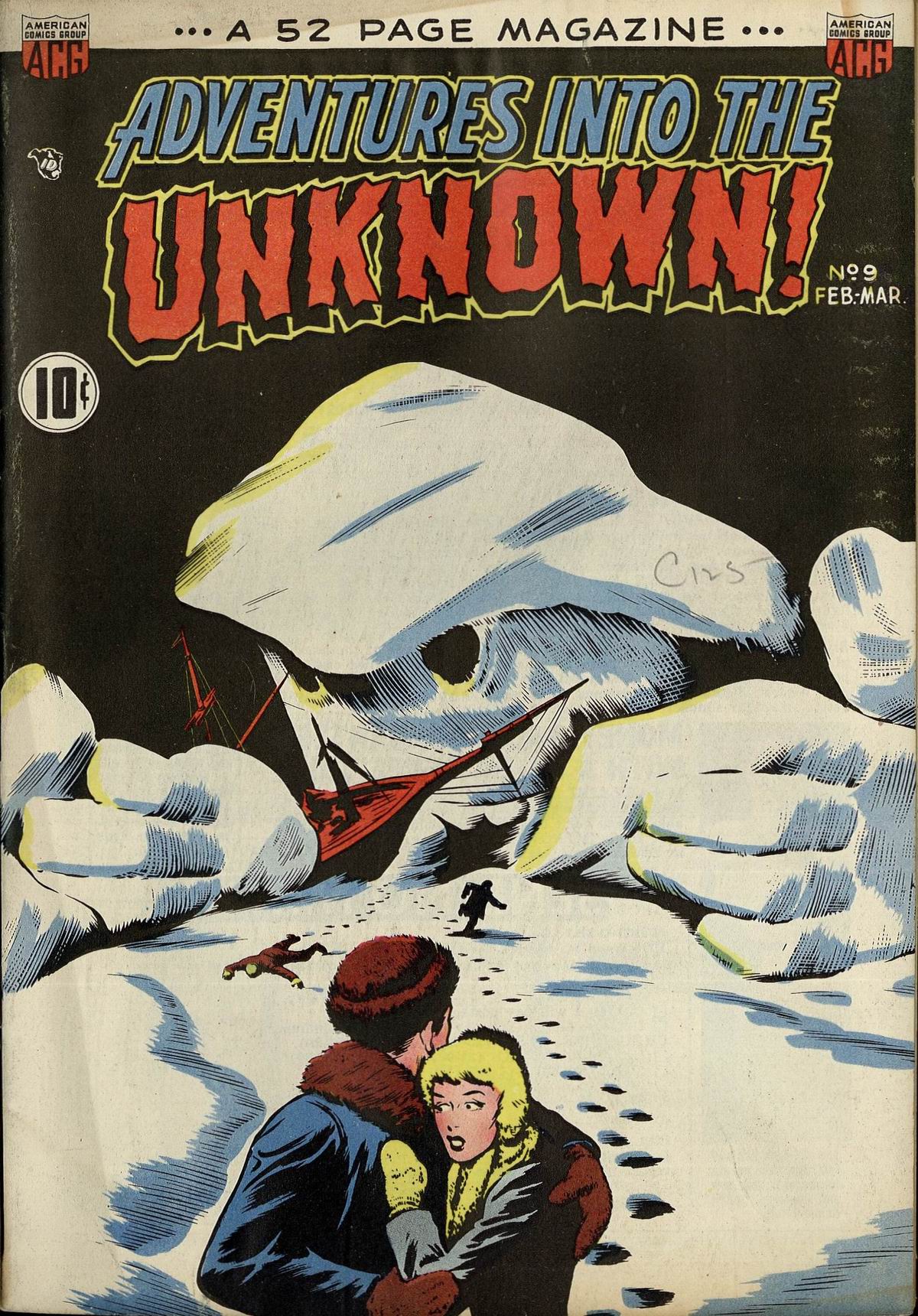Read online Adventures Into The Unknown comic -  Issue #9 - 1