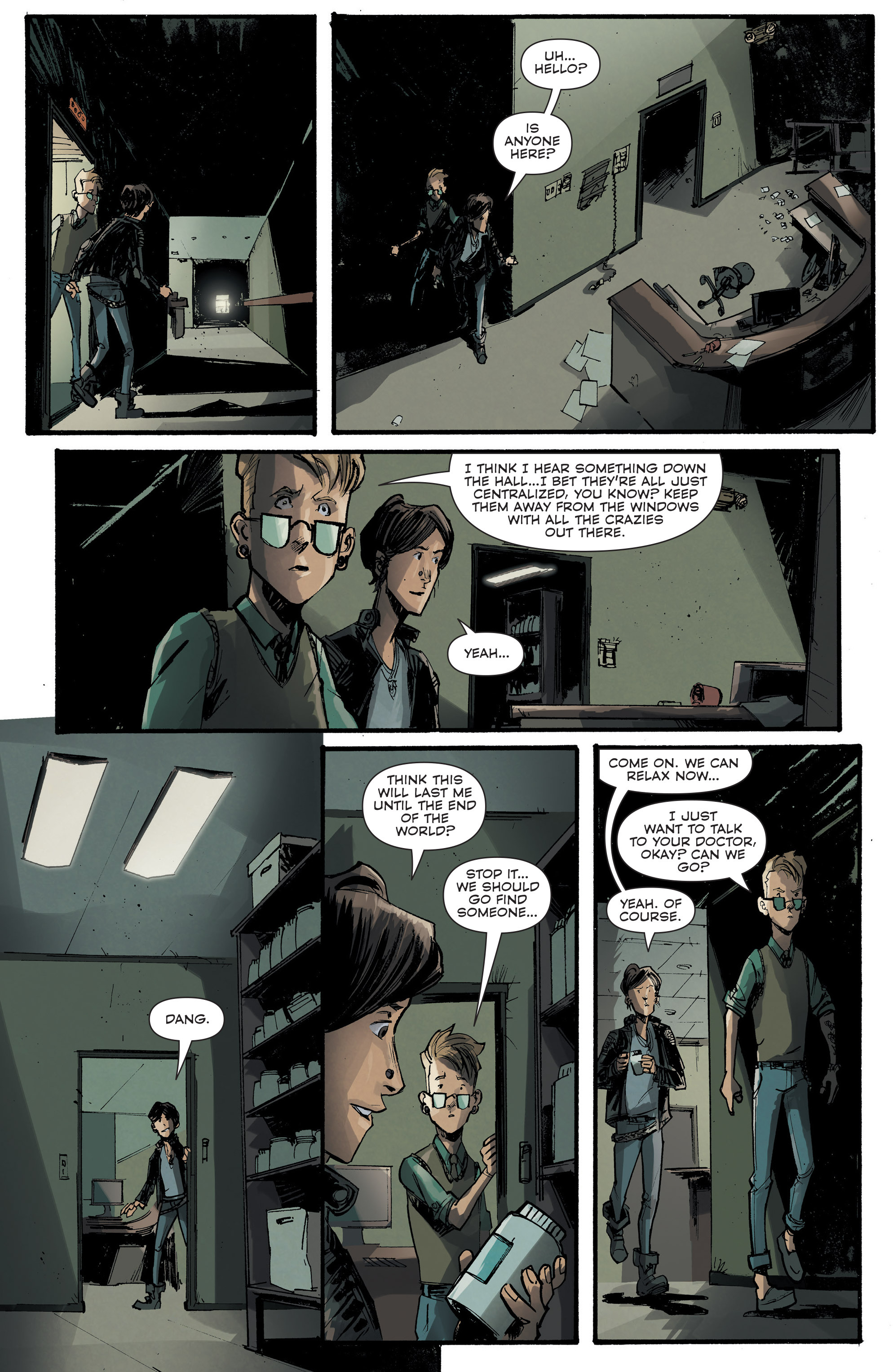 Read online Memetic comic -  Issue #2 - 14