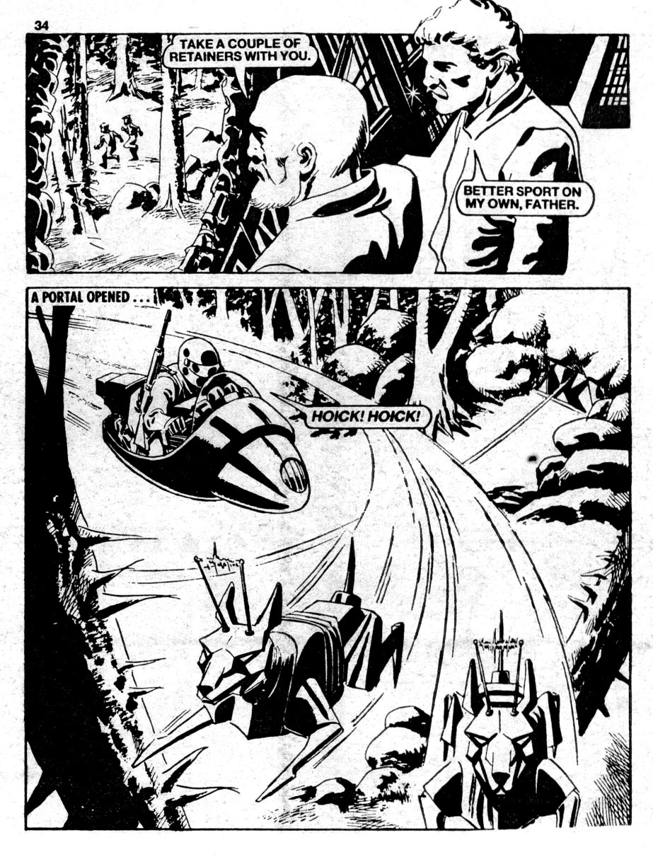 Read online Starblazer comic -  Issue #234 - 34