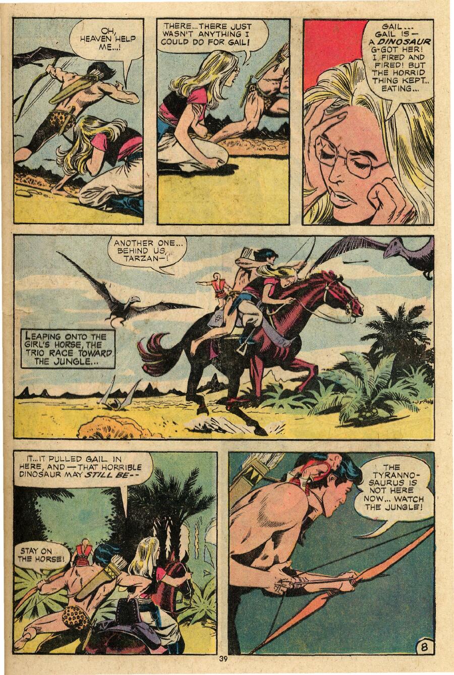 Read online Tarzan (1972) comic -  Issue #231 - 41