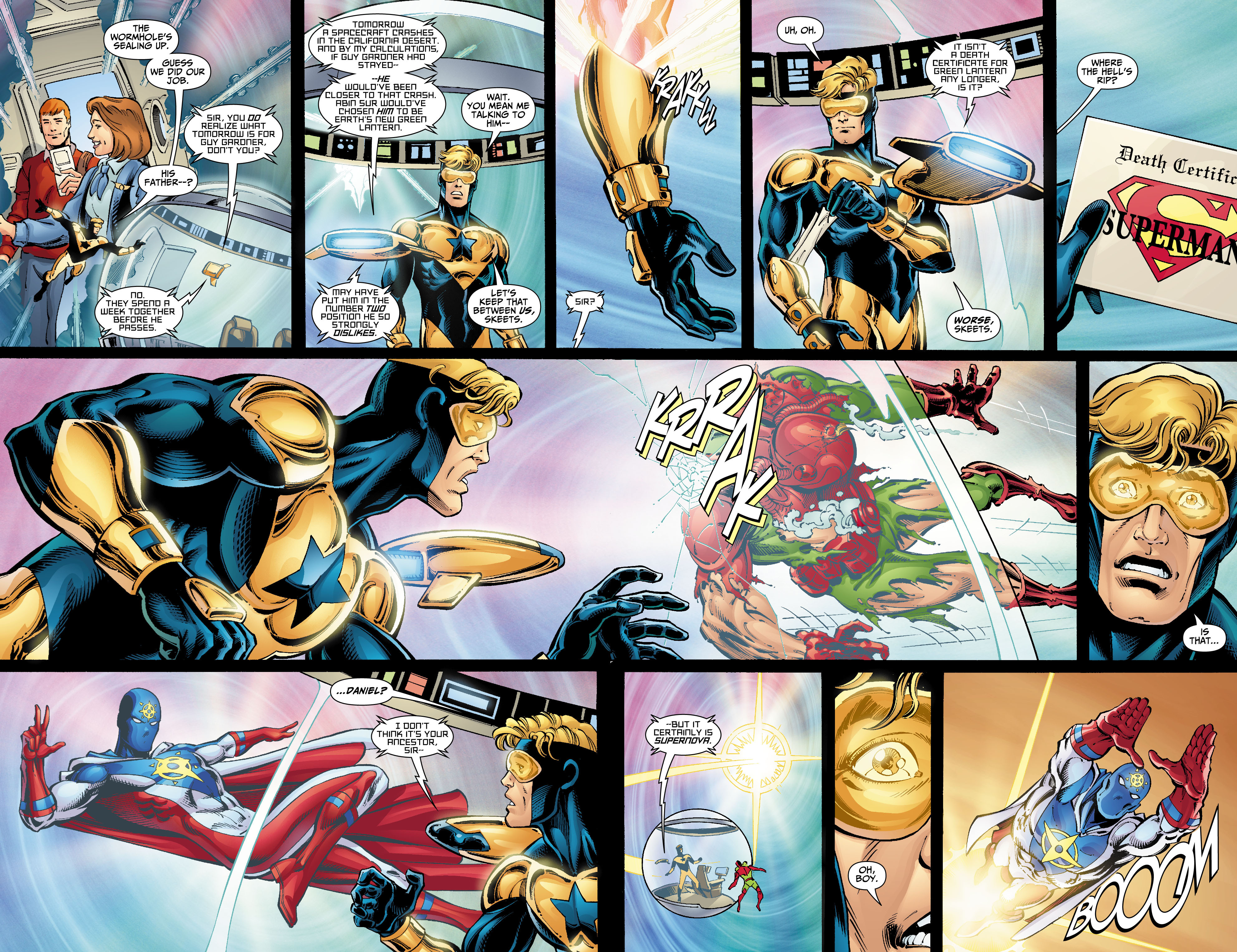 Read online Booster Gold (2007) comic -  Issue #2 - 21