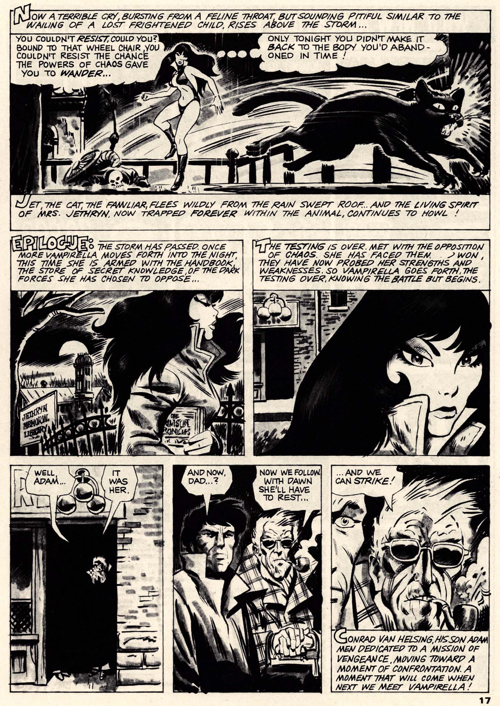 Read online Vampirella (1969) comic -  Issue #9 - 17