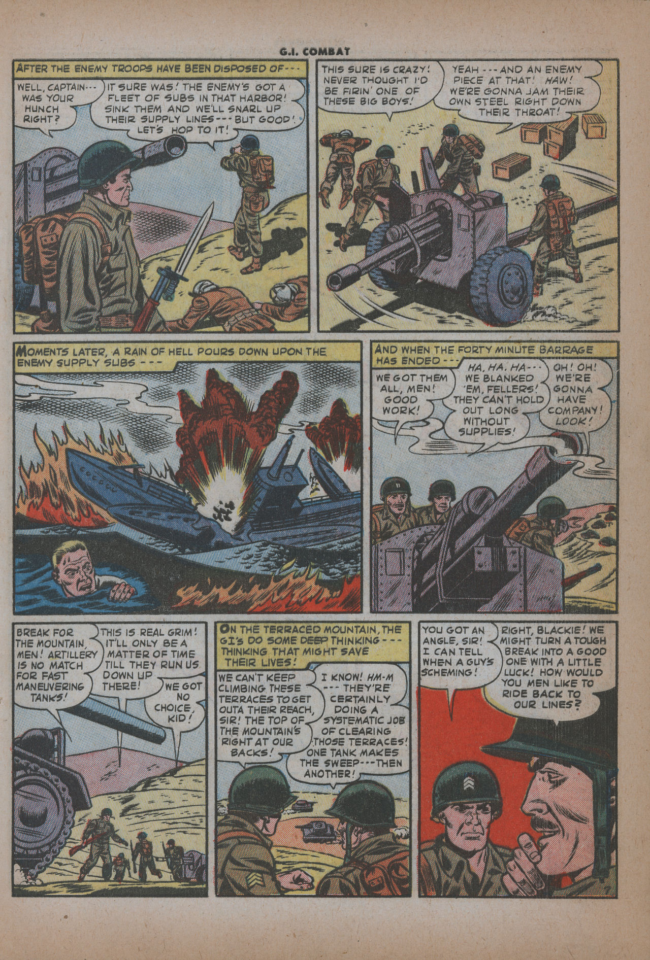 Read online G.I. Combat (1952) comic -  Issue #14 - 9