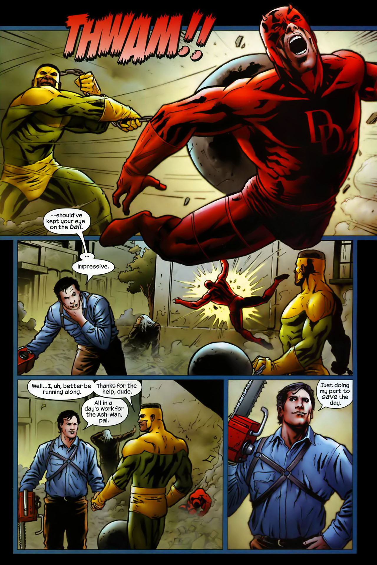 Read online Marvel Zombies/Army of Darkness comic -  Issue #1 - 9