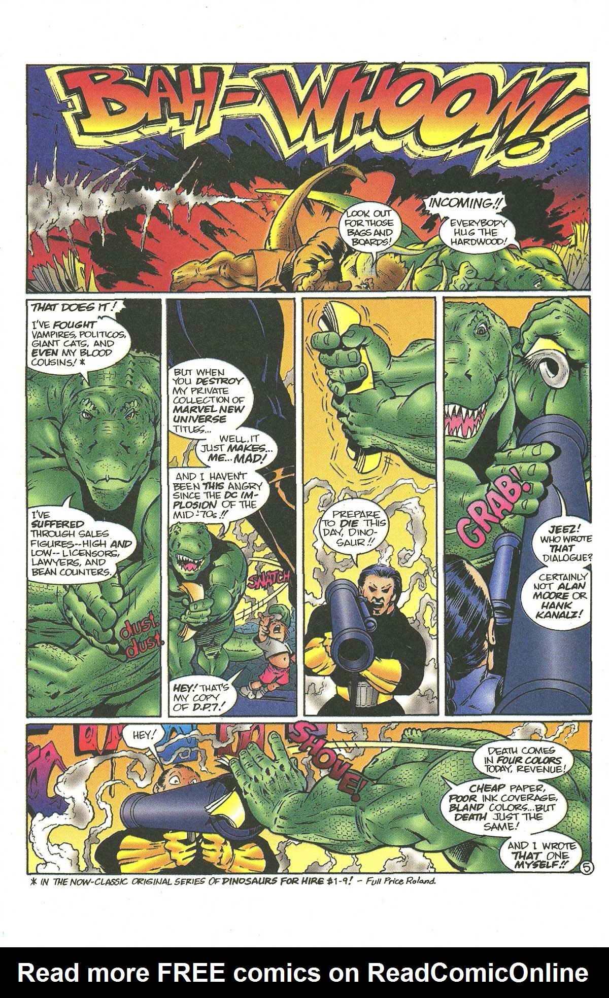 Read online Dinosaurs For Hire comic -  Issue #4 - 7