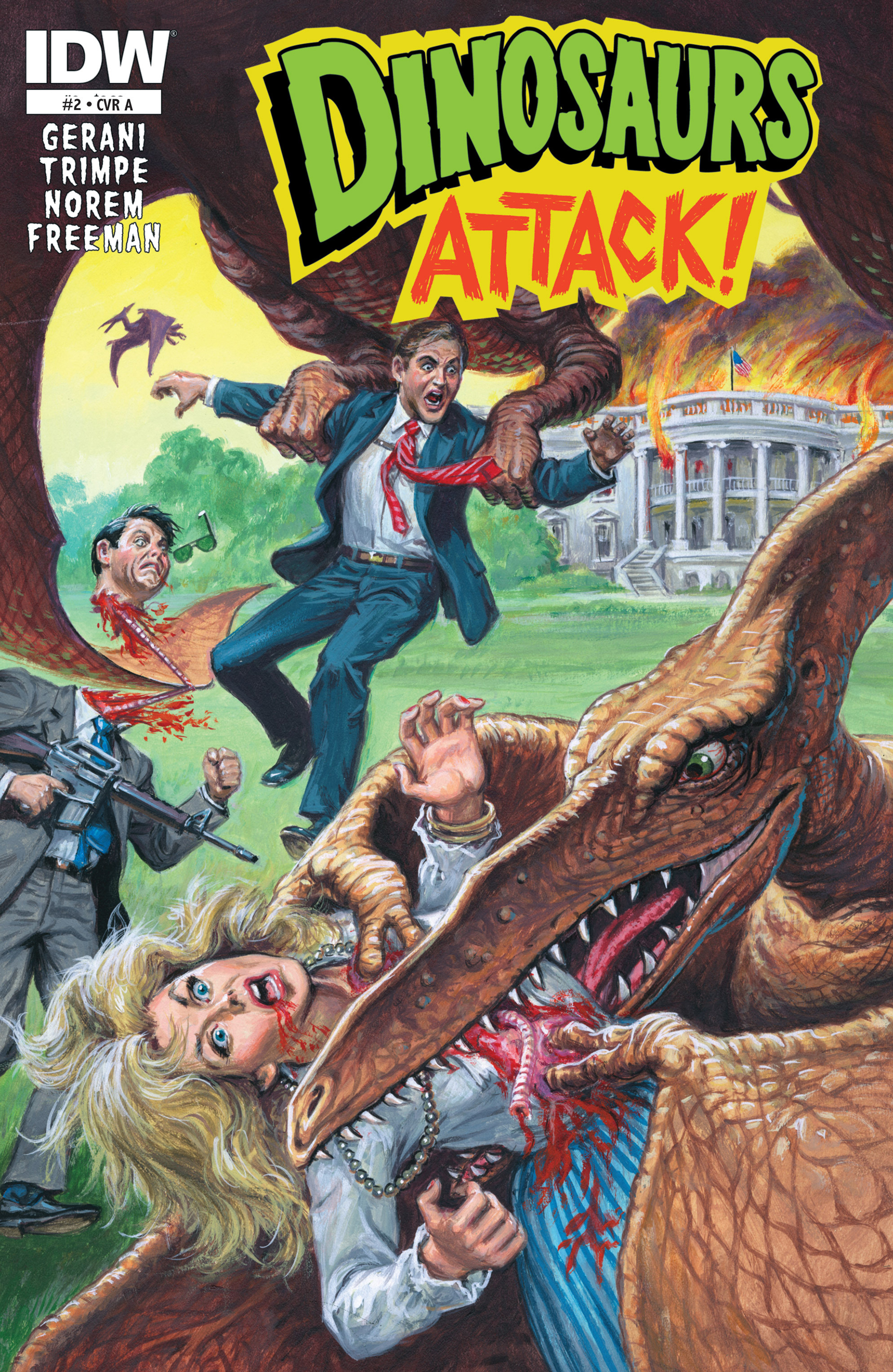 Read online Dinosaurs Attack! comic -  Issue #2 - 1