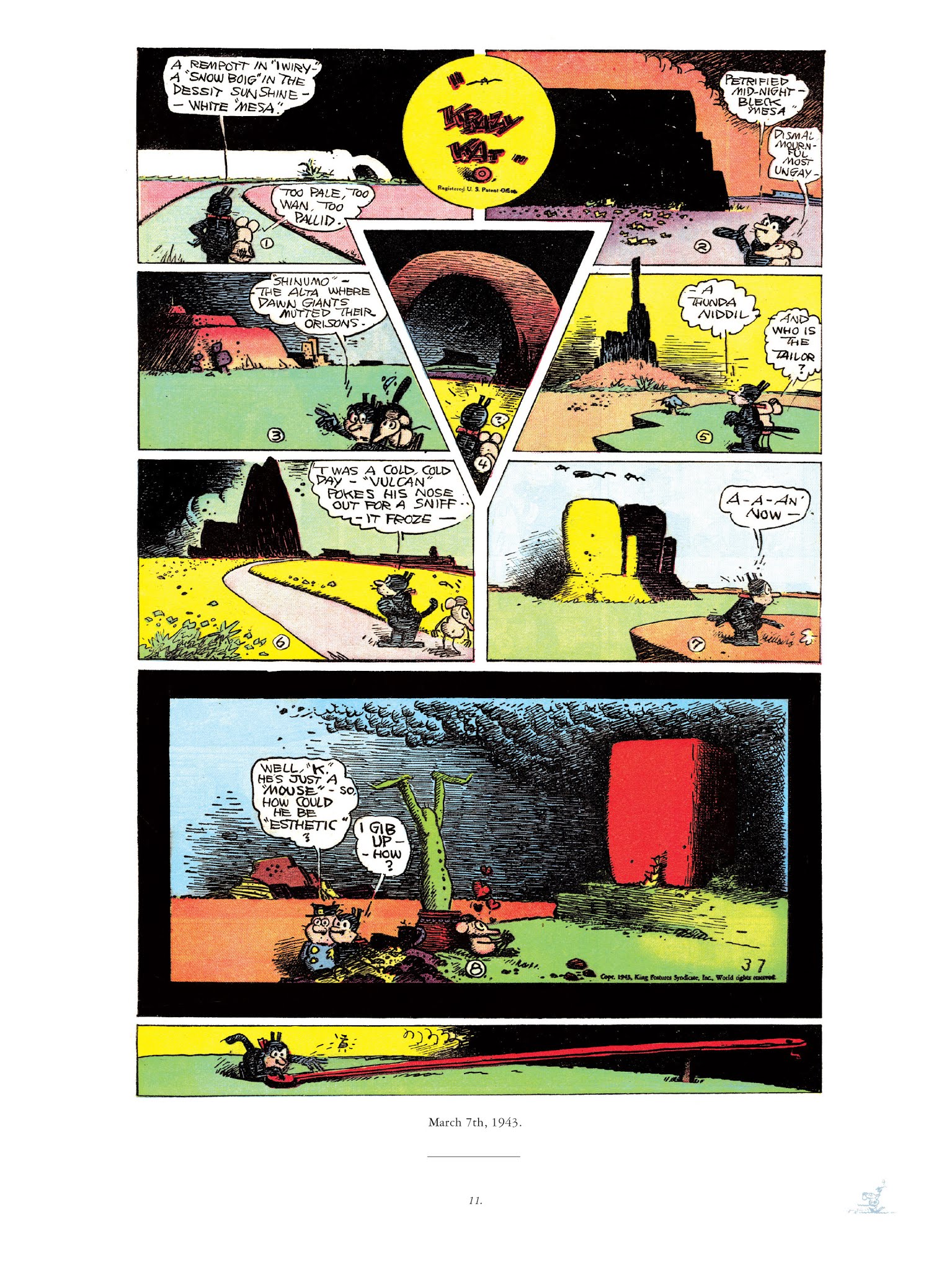 Read online Krazy & Ignatz comic -  Issue # TPB 13 - 37