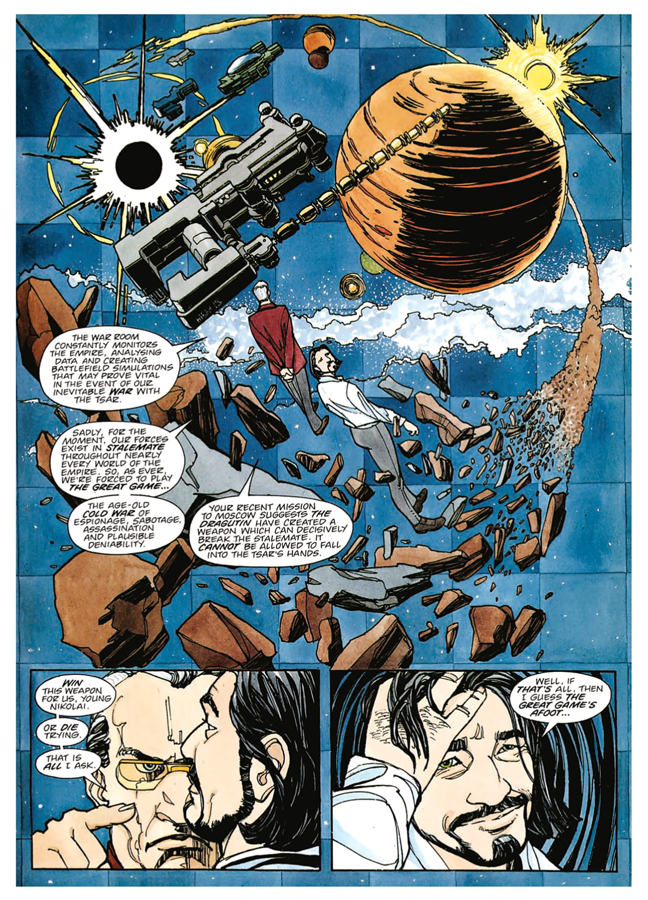 Read online Nikolai Dante comic -  Issue # TPB 2 - 35