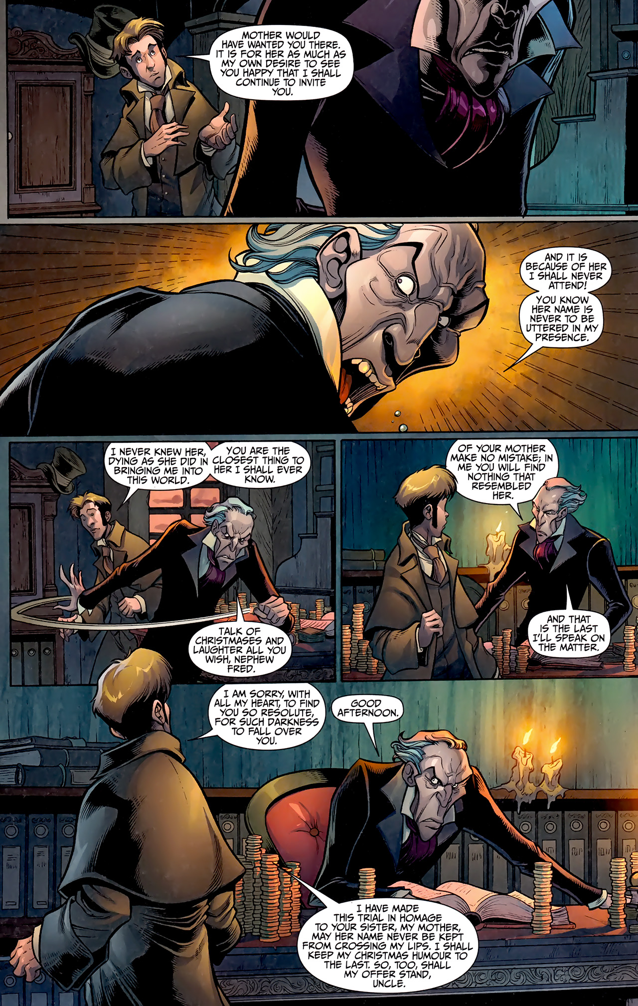 Read online Zombies Christmas Carol comic -  Issue #1 - 9