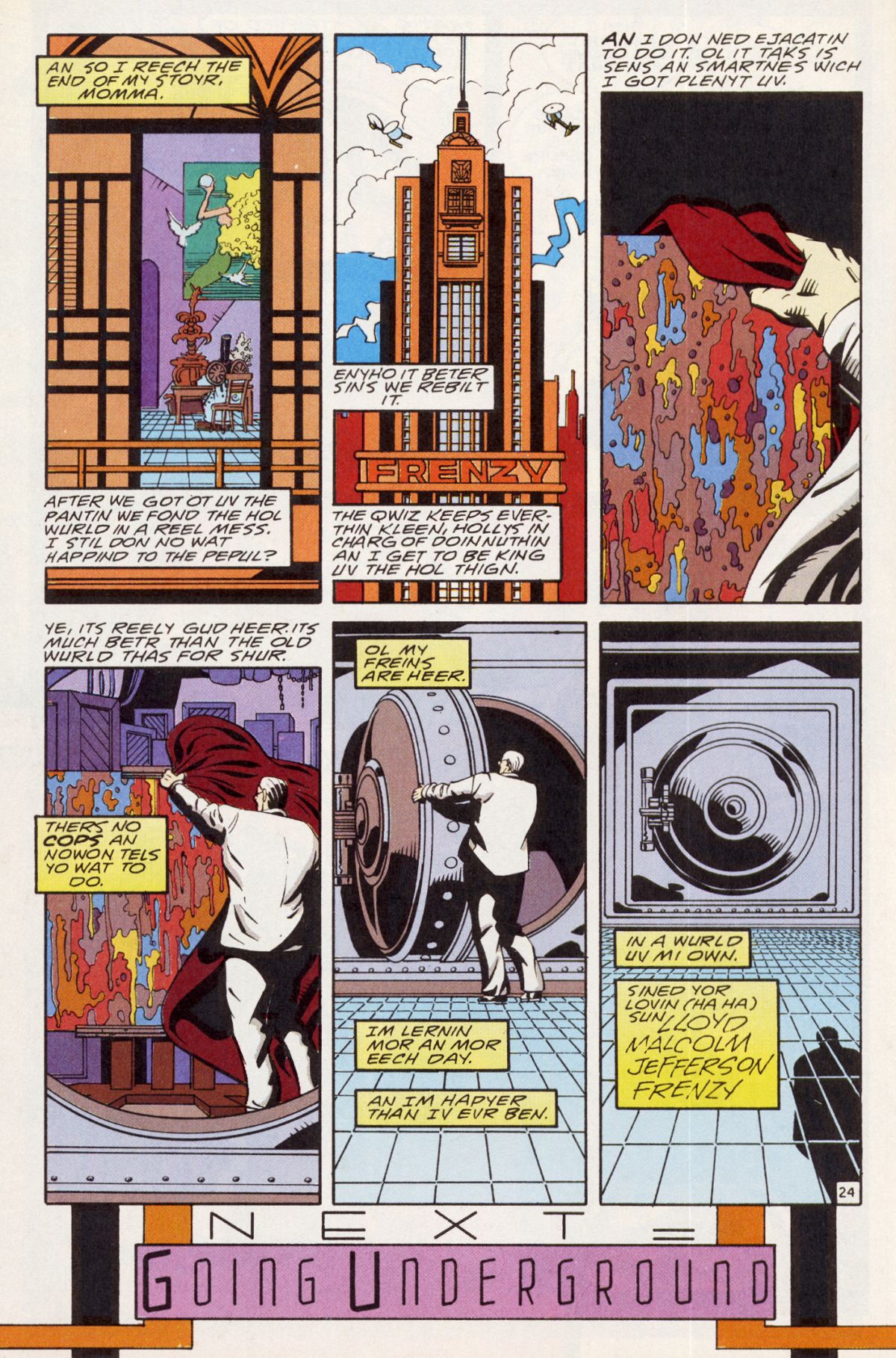 Read online Doom Patrol (1987) comic -  Issue #29 - 24