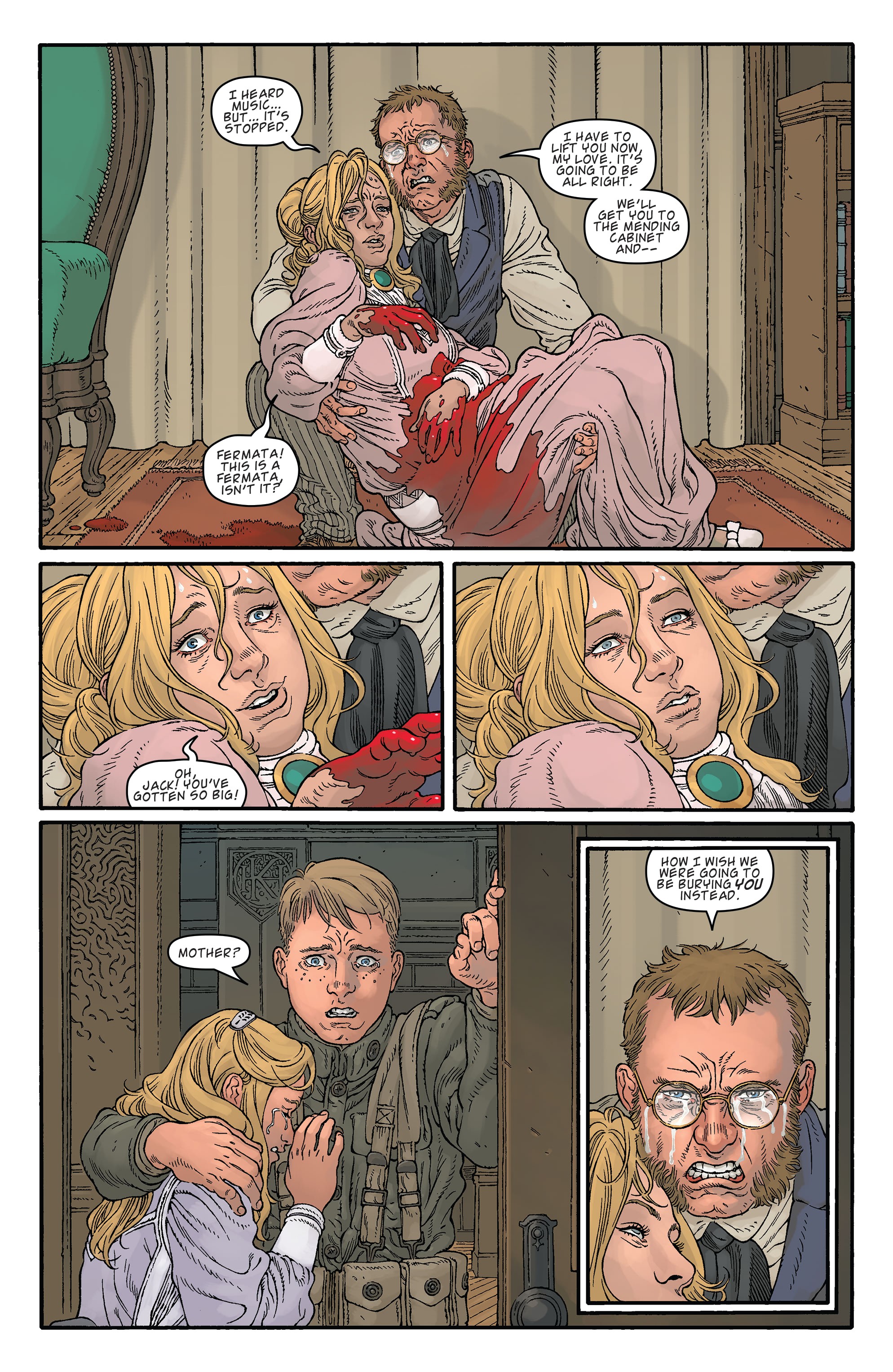Read online Locke & Key: ...In Pale Battalions Go… comic -  Issue #3 - 19