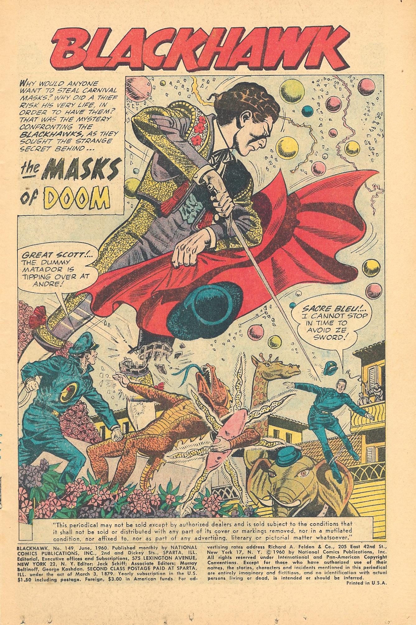 Blackhawk (1957) Issue #149 #42 - English 3