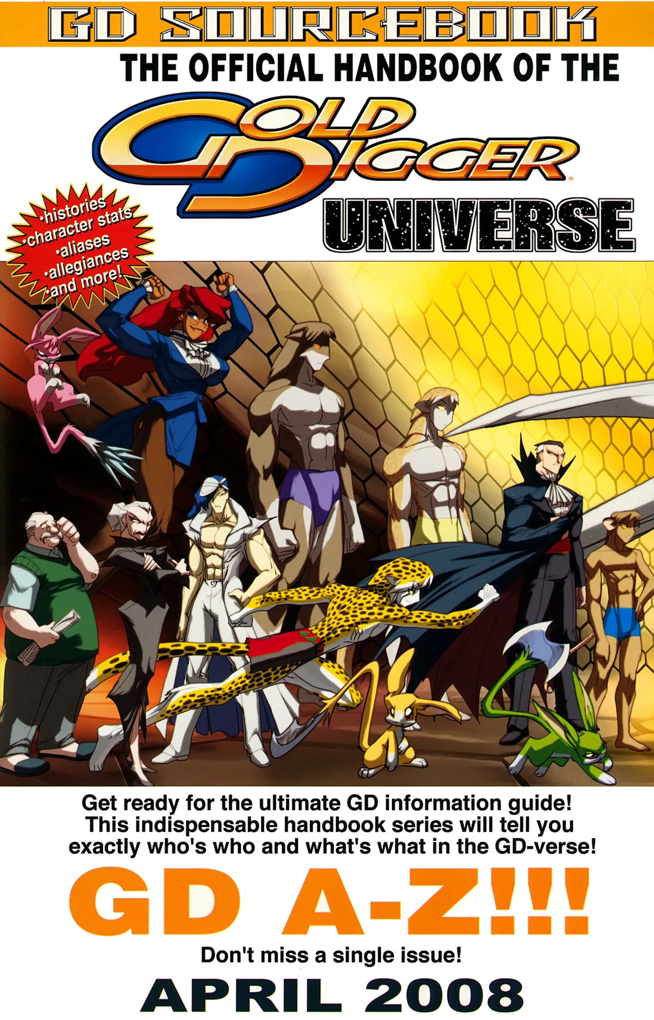 Read online Gold Digger Sourcebook: The Official Handbook of the GD Universe comic -  Issue #15 - 35
