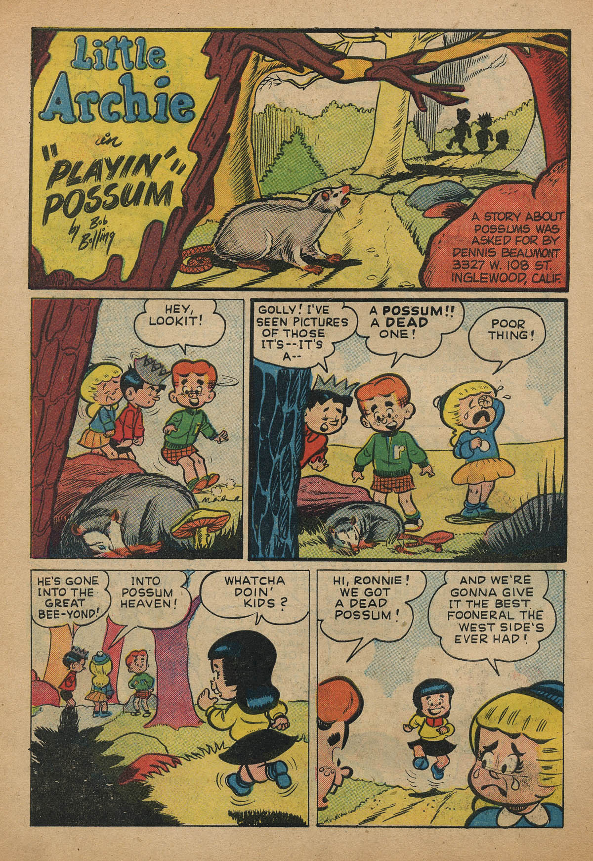 Read online Little Archie In Animal Land comic -  Issue #17 - 30