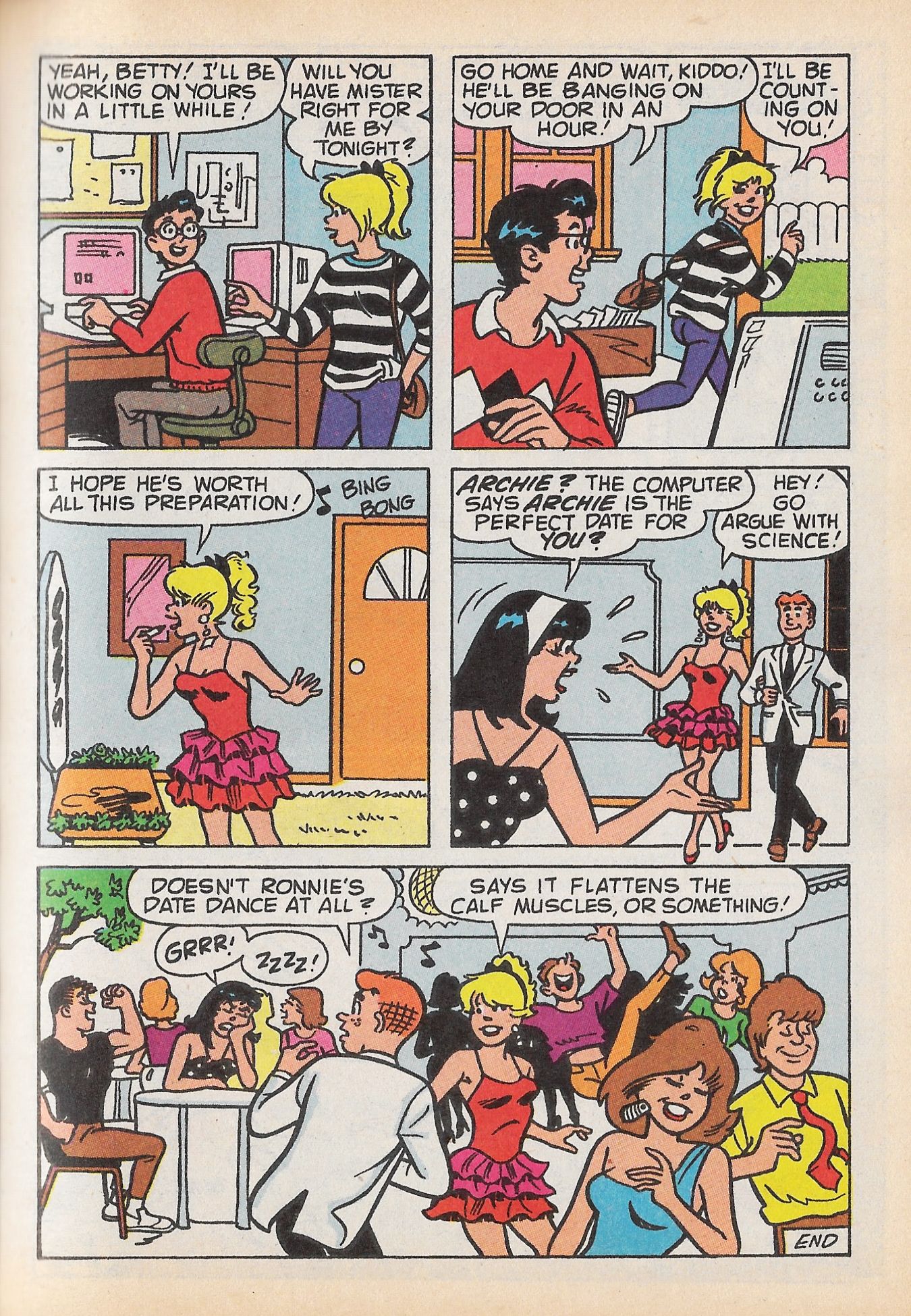 Read online Betty and Veronica Digest Magazine comic -  Issue #77 - 41