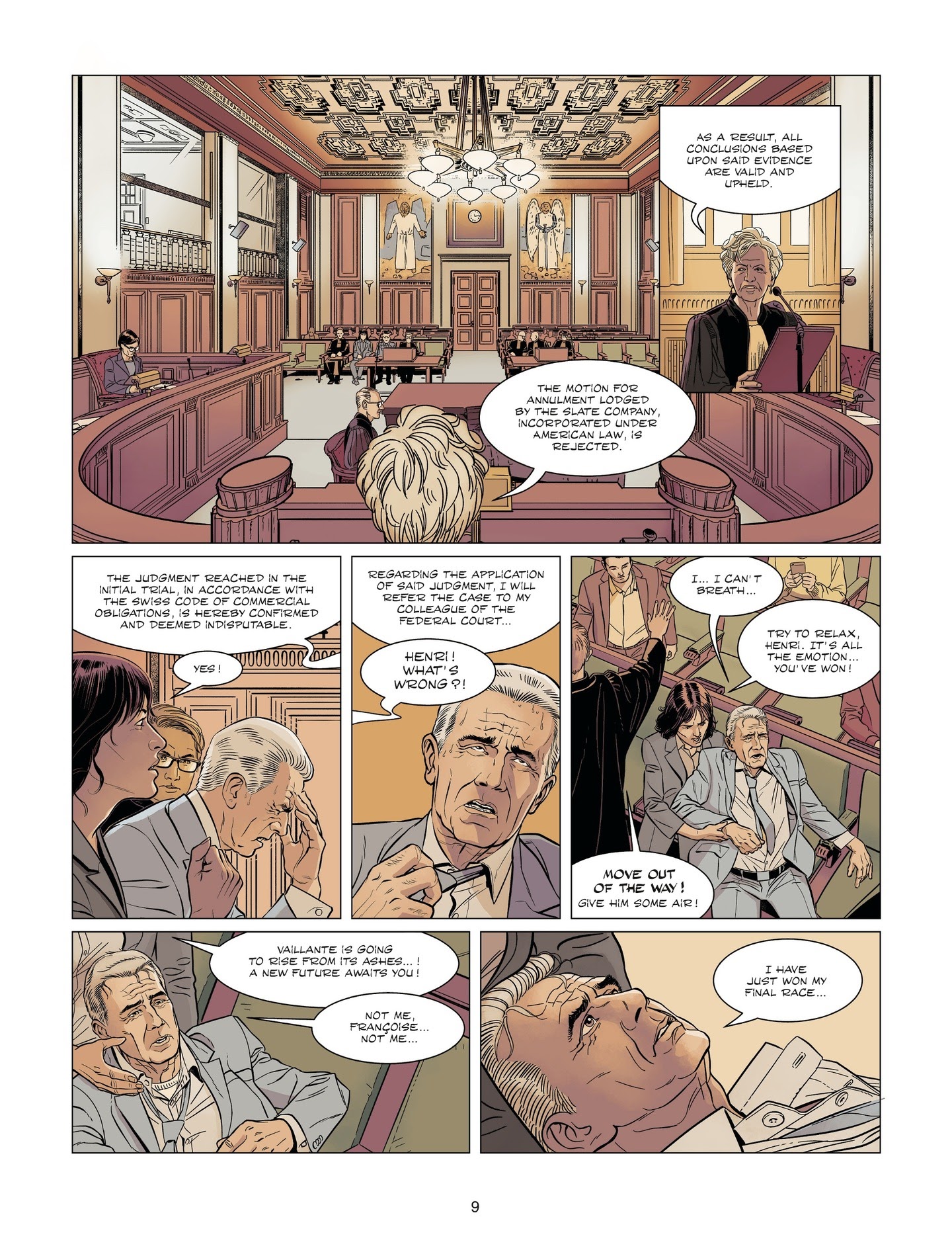 Read online Michel Vaillant comic -  Issue #9 - 9