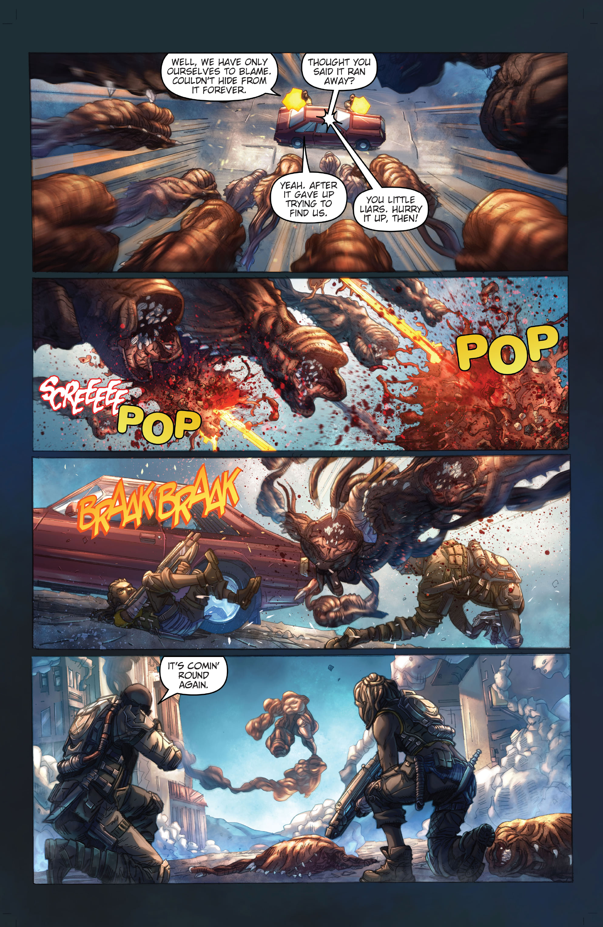 Read online Gears of War: Hivebusters comic -  Issue #5 - 17