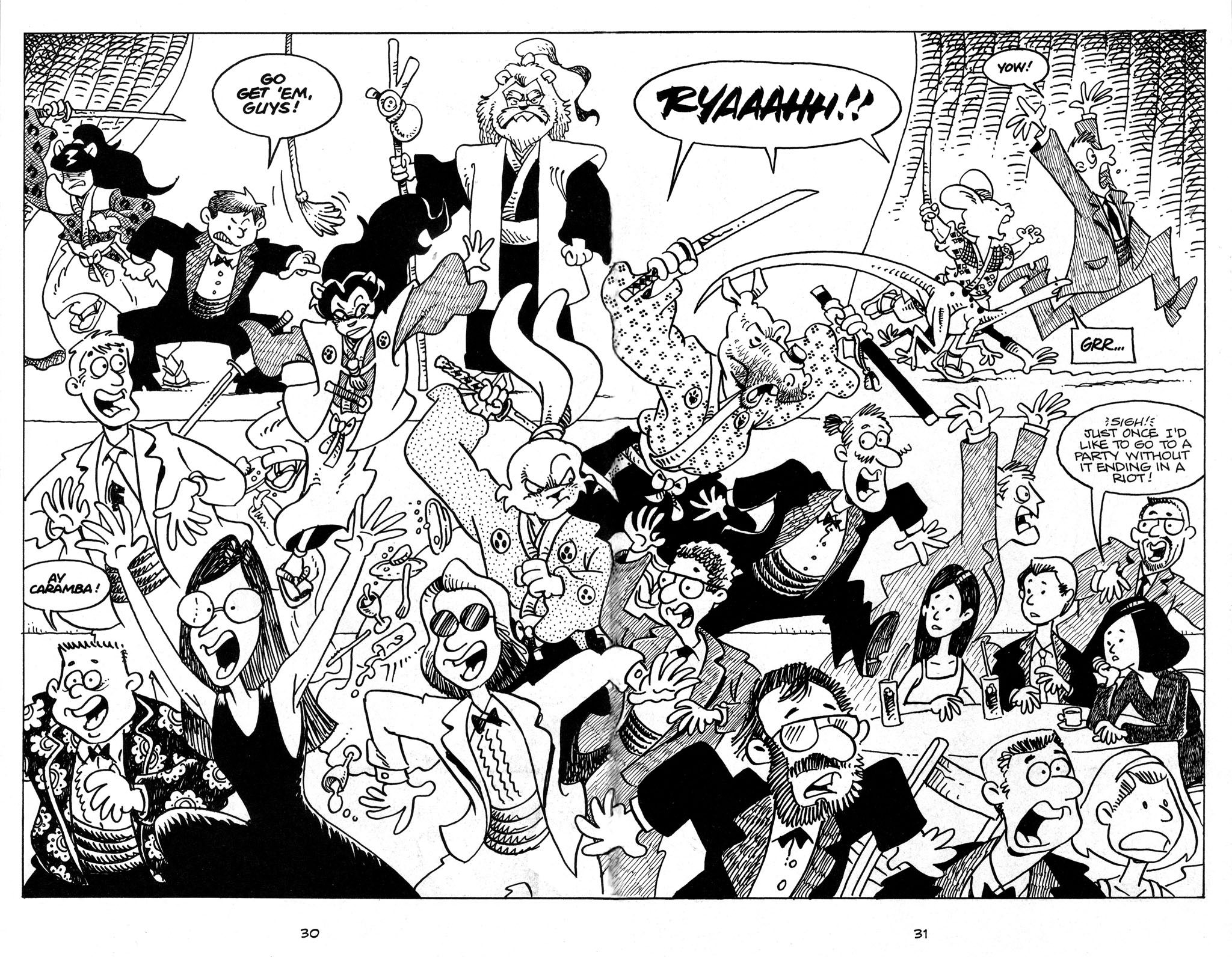Read online Usagi Yojimbo (1996) comic -  Issue #100 - 32