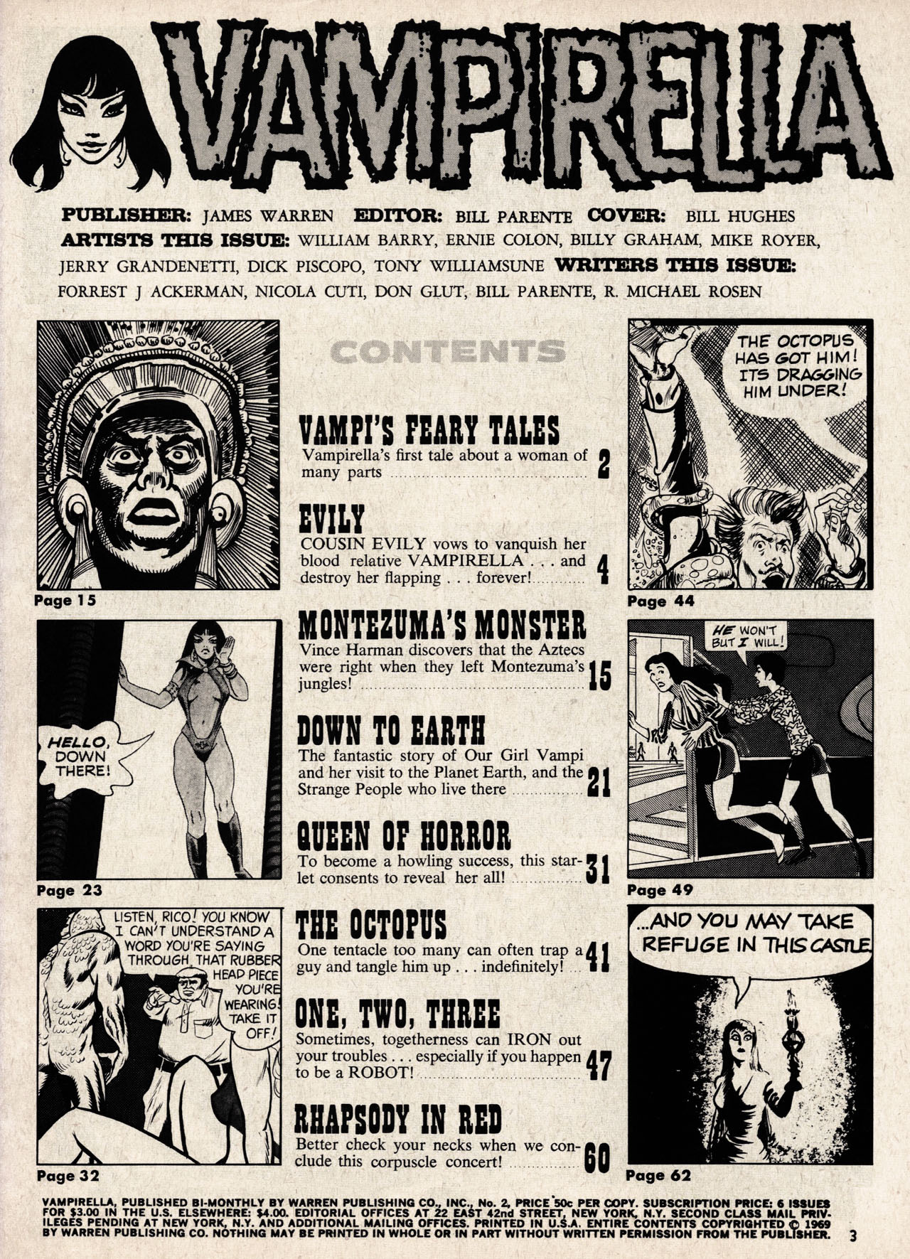 Read online Vampirella (1969) comic -  Issue #2 - 3