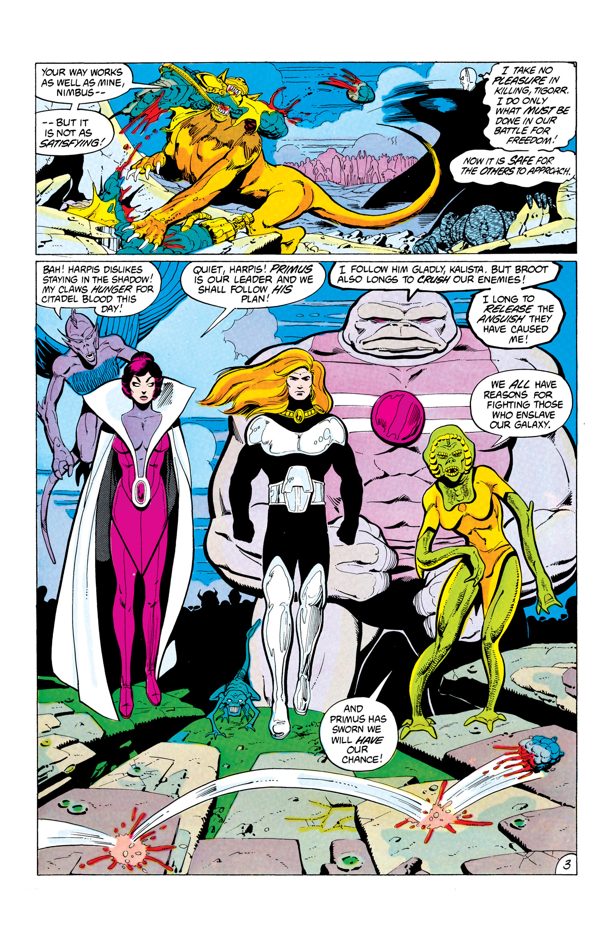 Read online The Omega Men (1983) comic -  Issue #1 - 4