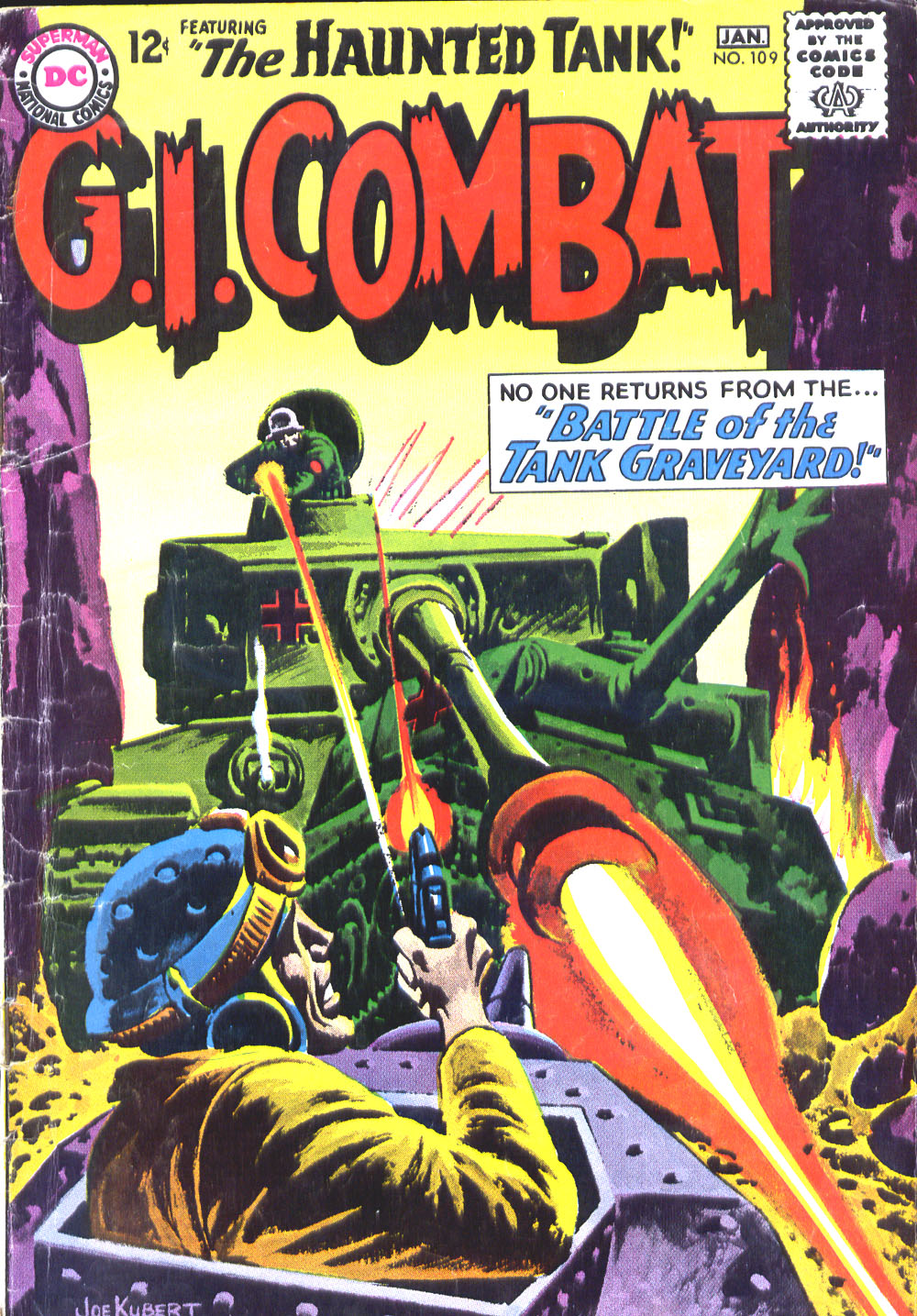 Read online G.I. Combat (1952) comic -  Issue #109 - 1