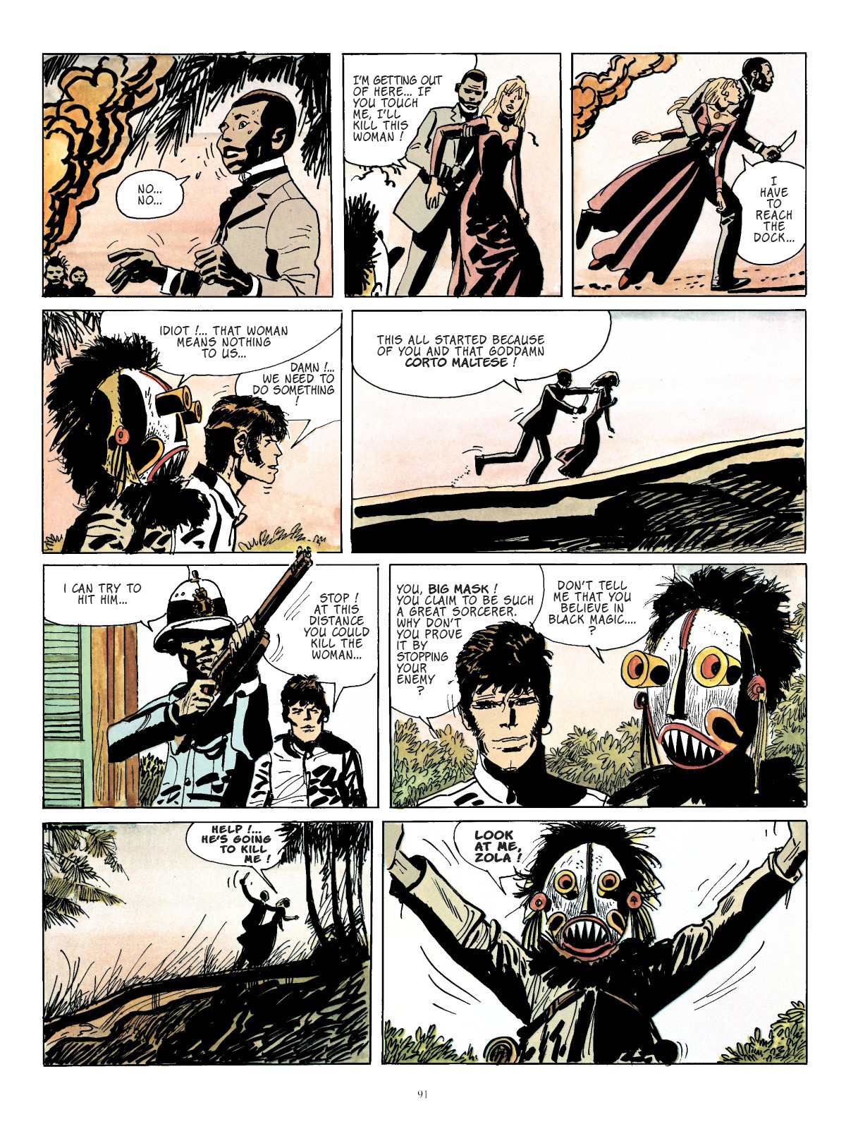 Read online Corto Maltese comic -  Issue # TPB 5 - 82