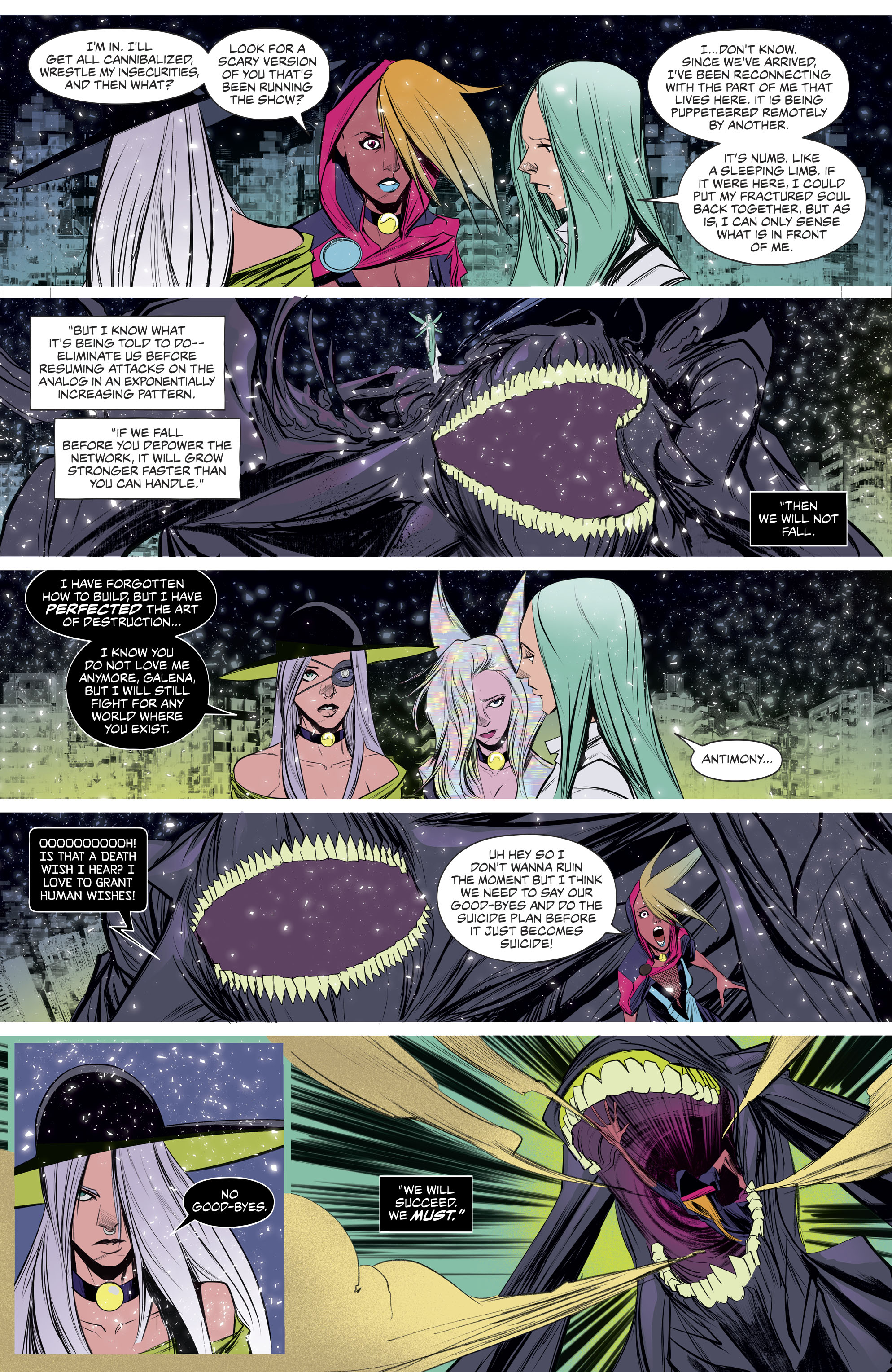 Read online Goddess Mode comic -  Issue #6 - 16