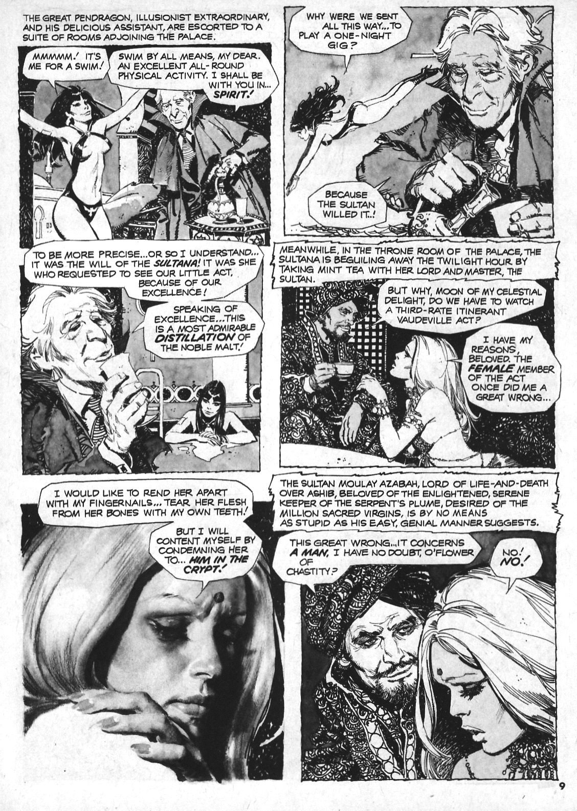 Read online Vampirella (1969) comic -  Issue #33 - 9