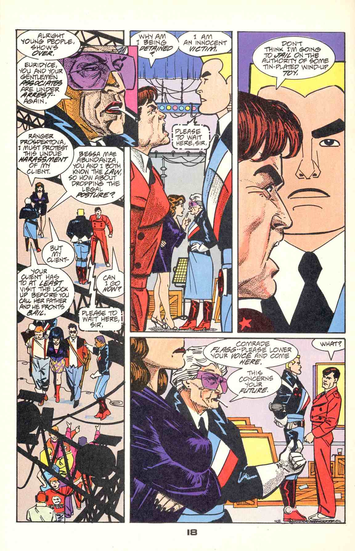 Read online Howard Chaykin's American Flagg comic -  Issue #5 - 23