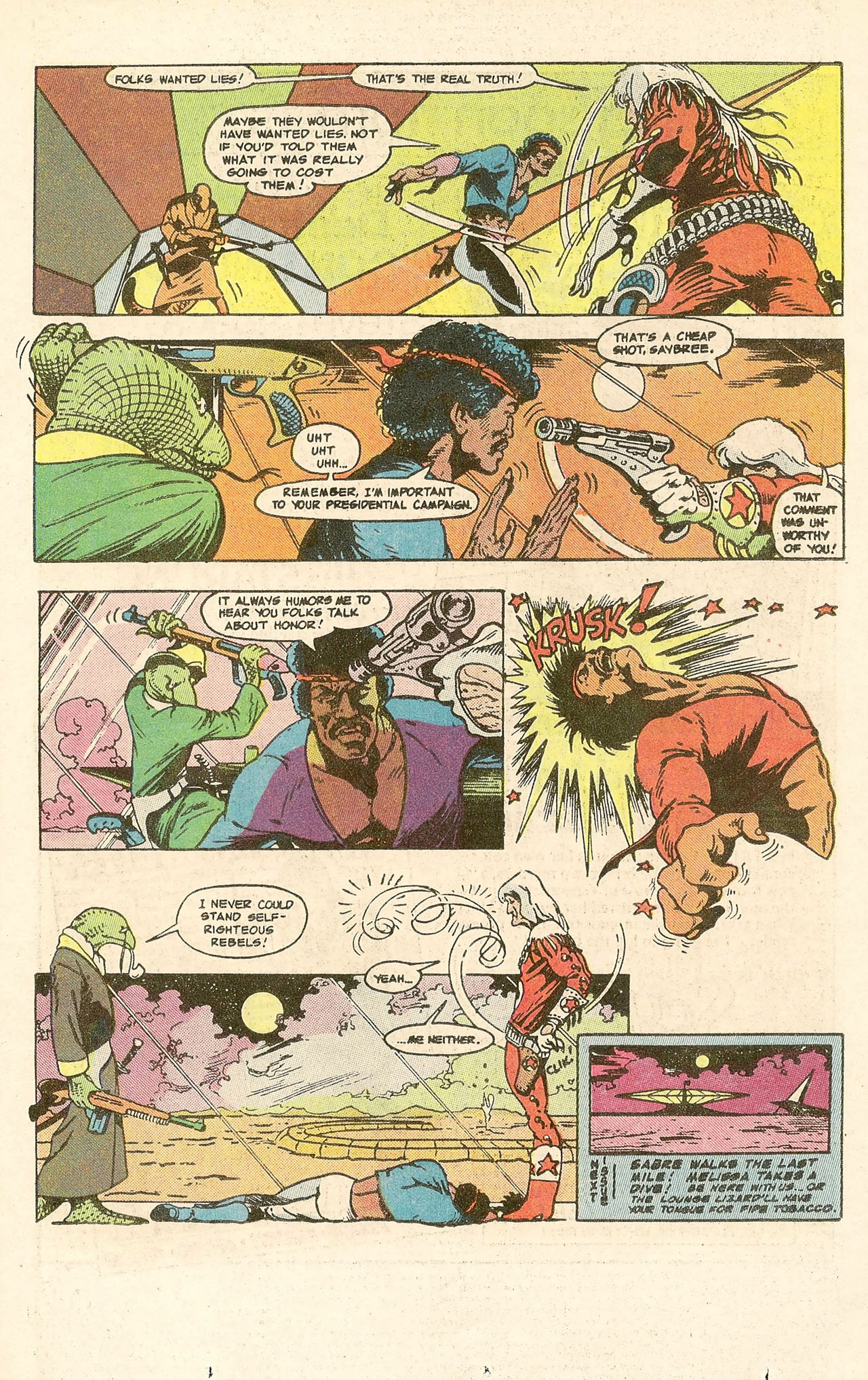 Read online Sabre comic -  Issue #3 - 23