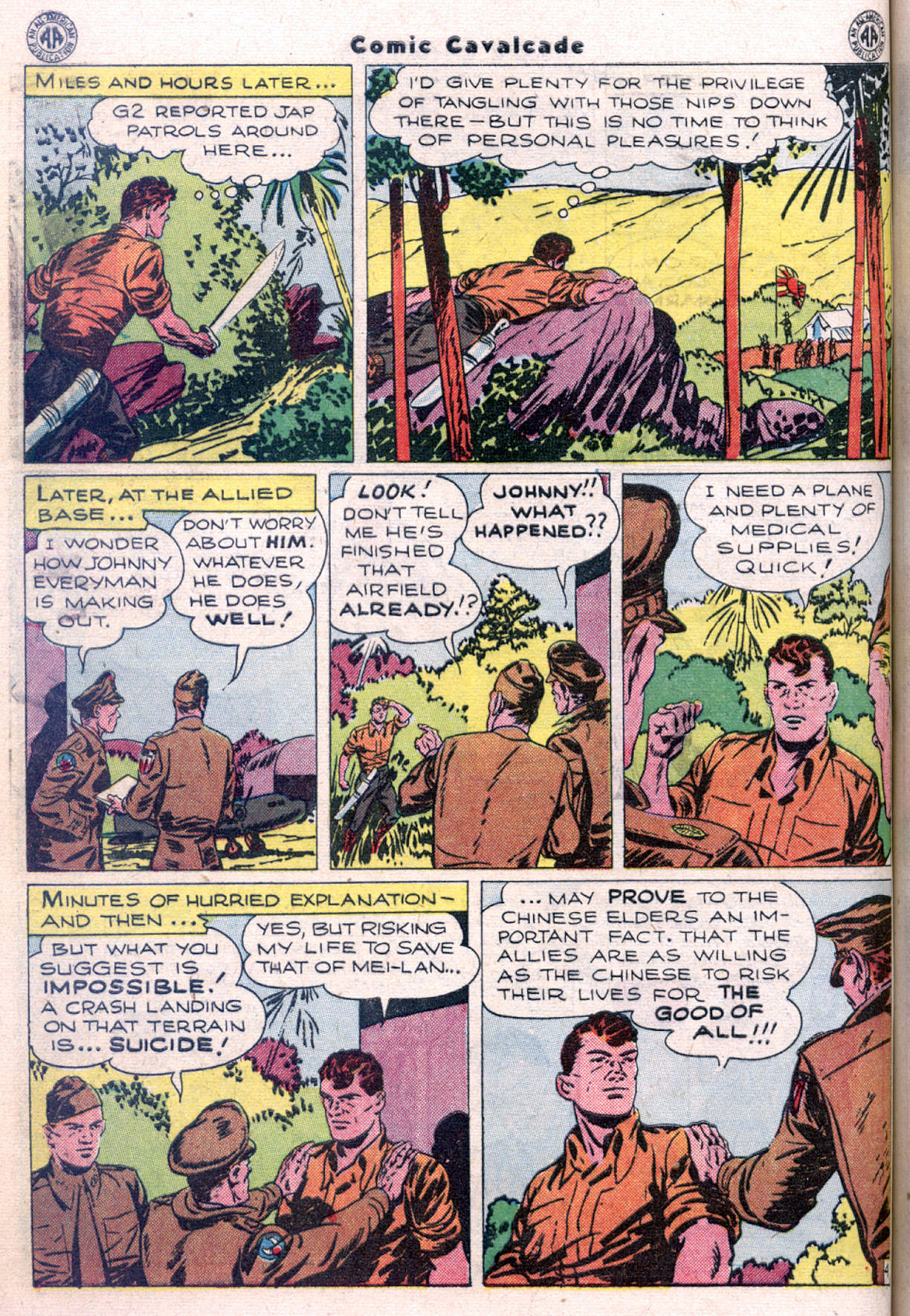 Read online Comic Cavalcade comic -  Issue #11 - 46