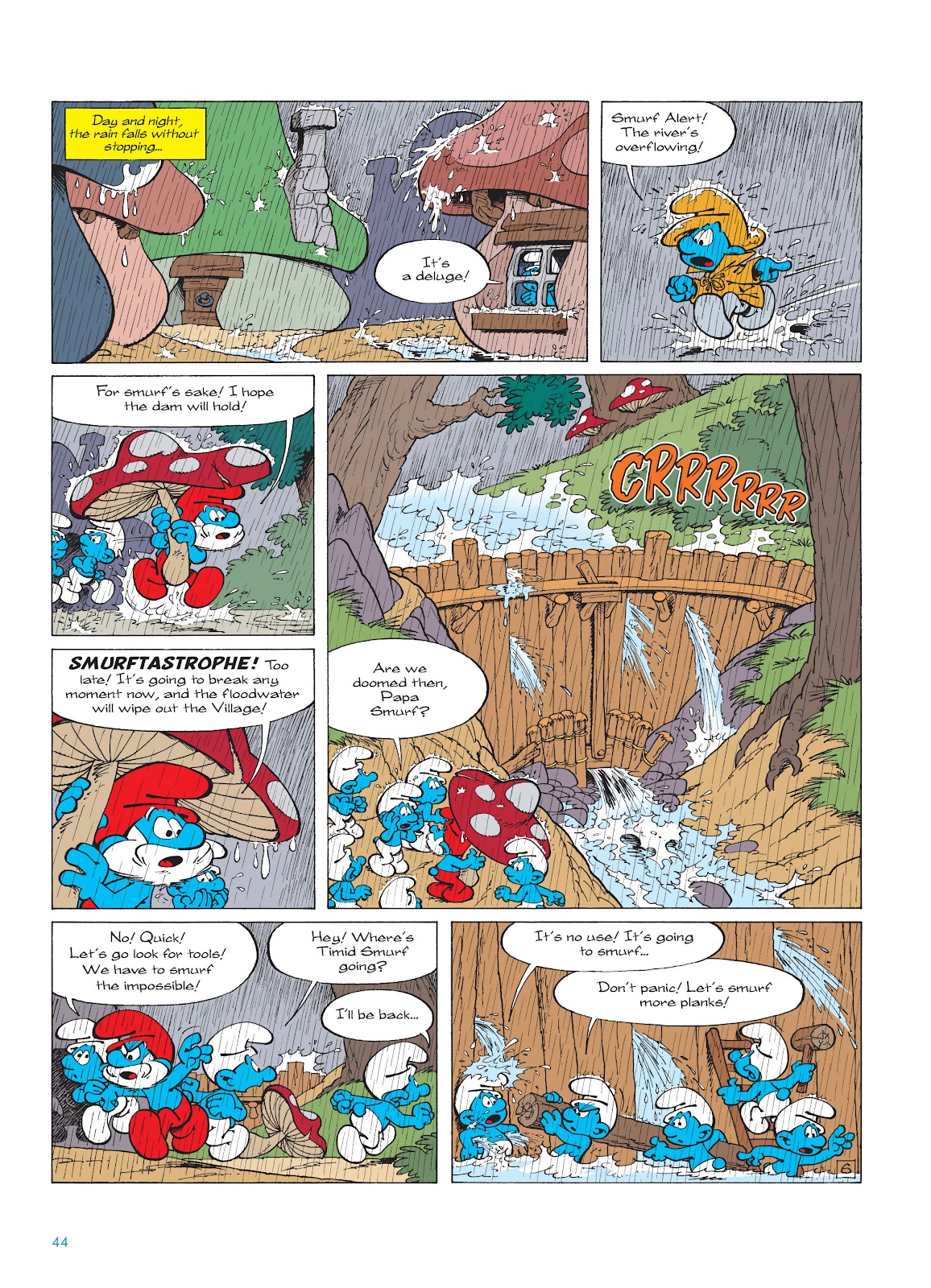 Read online The Smurfs comic -  Issue #16 - 45