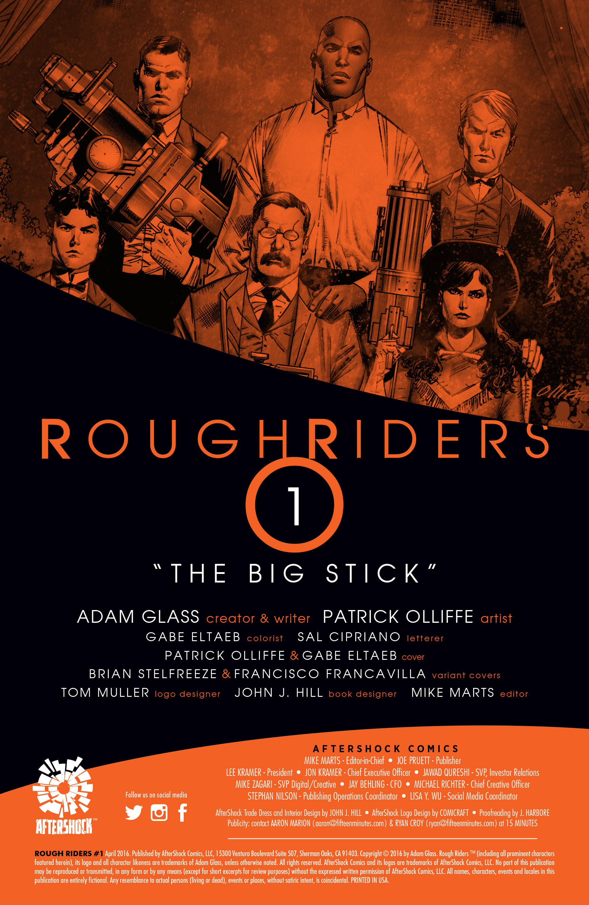 Read online Rough Riders comic -  Issue #1 - 2