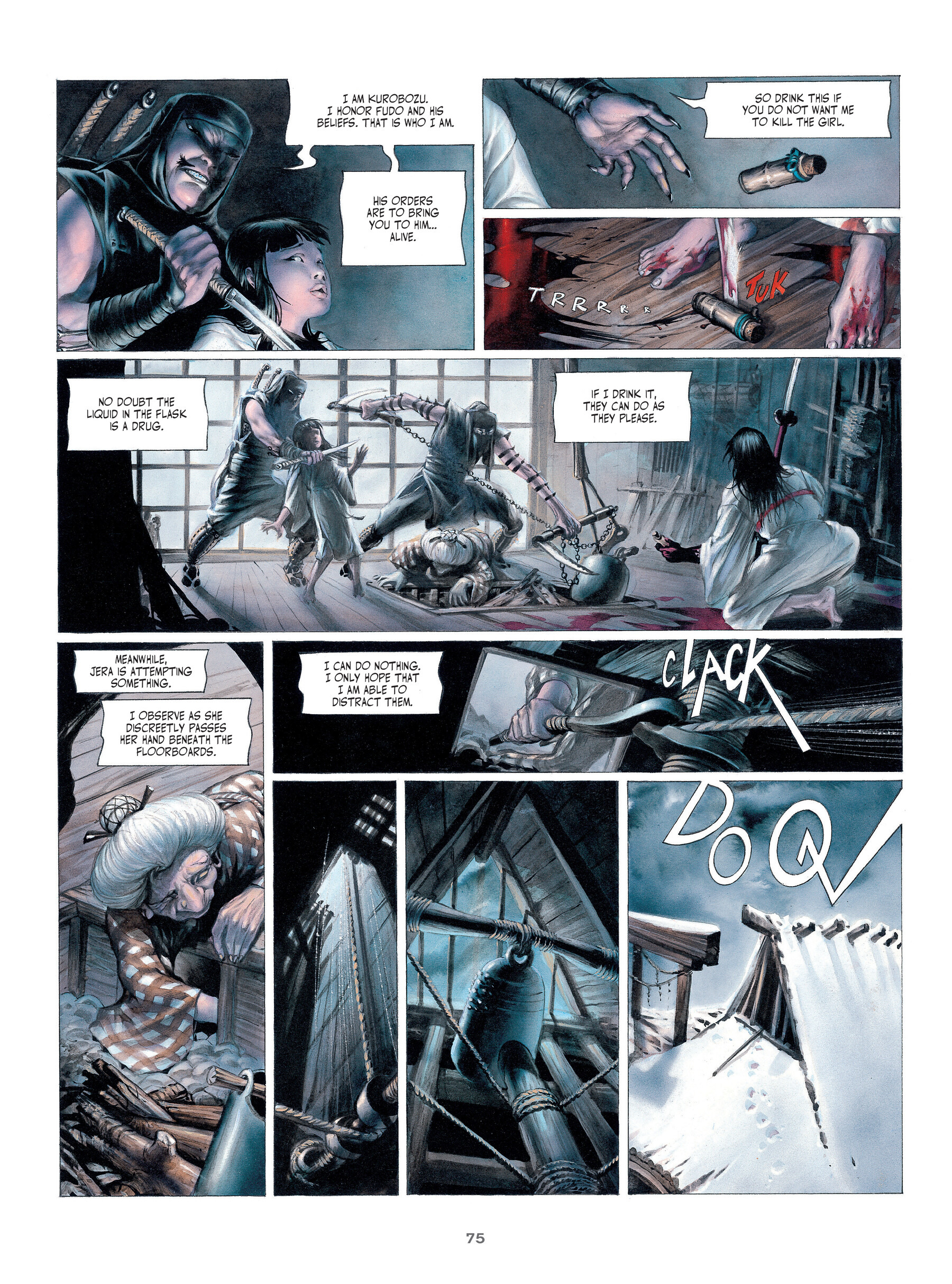 Read online Legends of the Pierced Veil: The Scarlet Blades comic -  Issue # TPB (Part 1) - 75