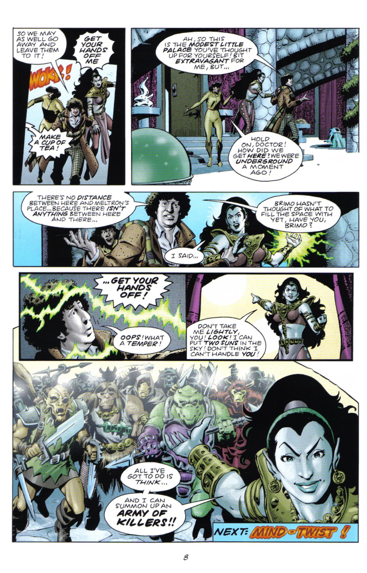 Read online Doctor Who Classics comic -  Issue #8 - 9