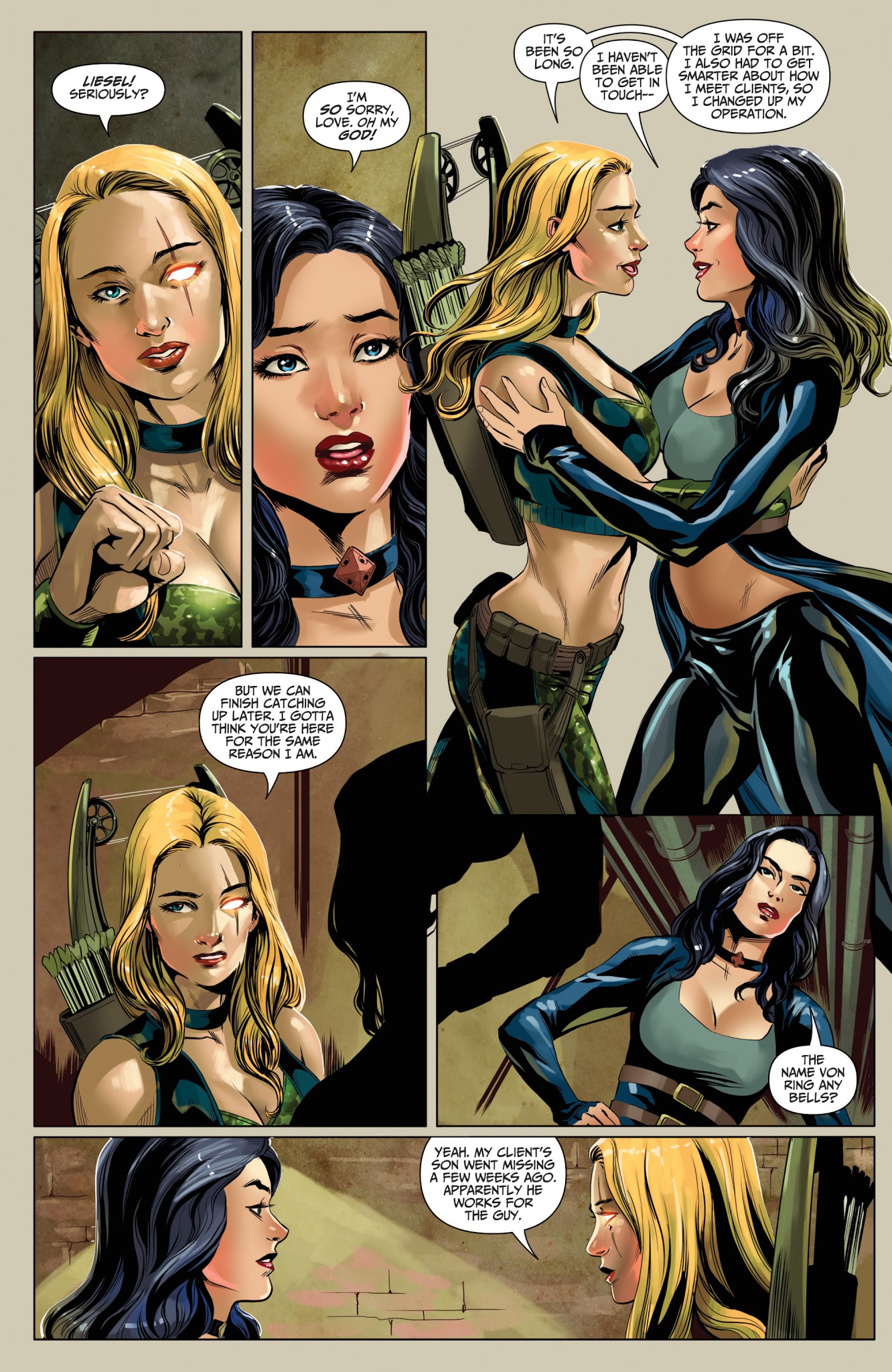 Read online Van Helsing vs. Robyn Hood comic -  Issue #1 - 17
