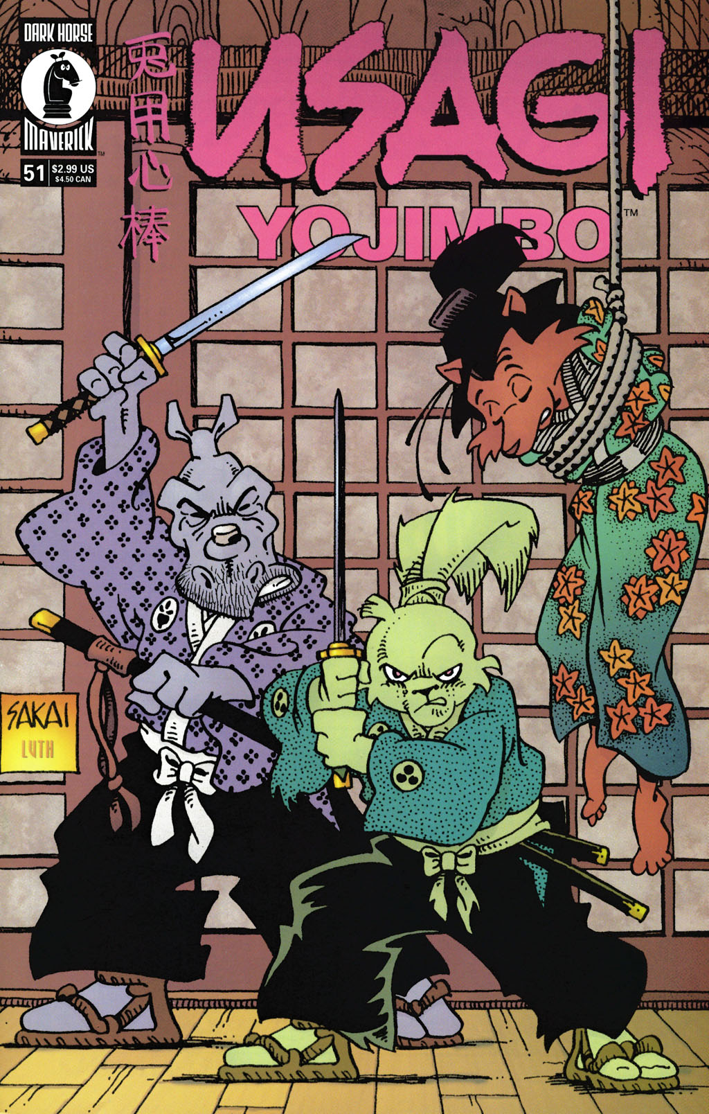 Read online Usagi Yojimbo (1996) comic -  Issue #51 - 1