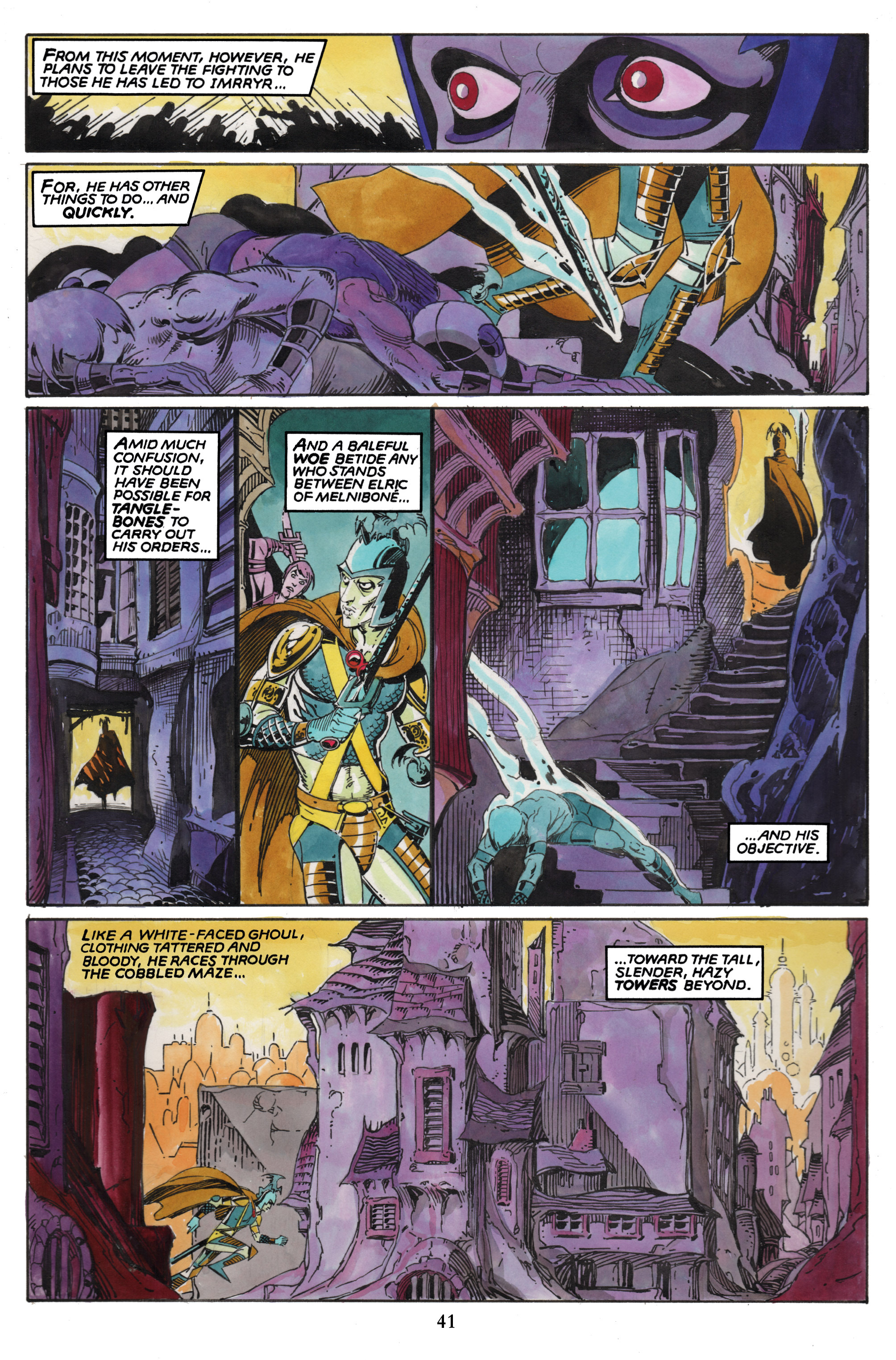 Read online The Michael Moorcock Library comic -  Issue # TPB 3 - 41