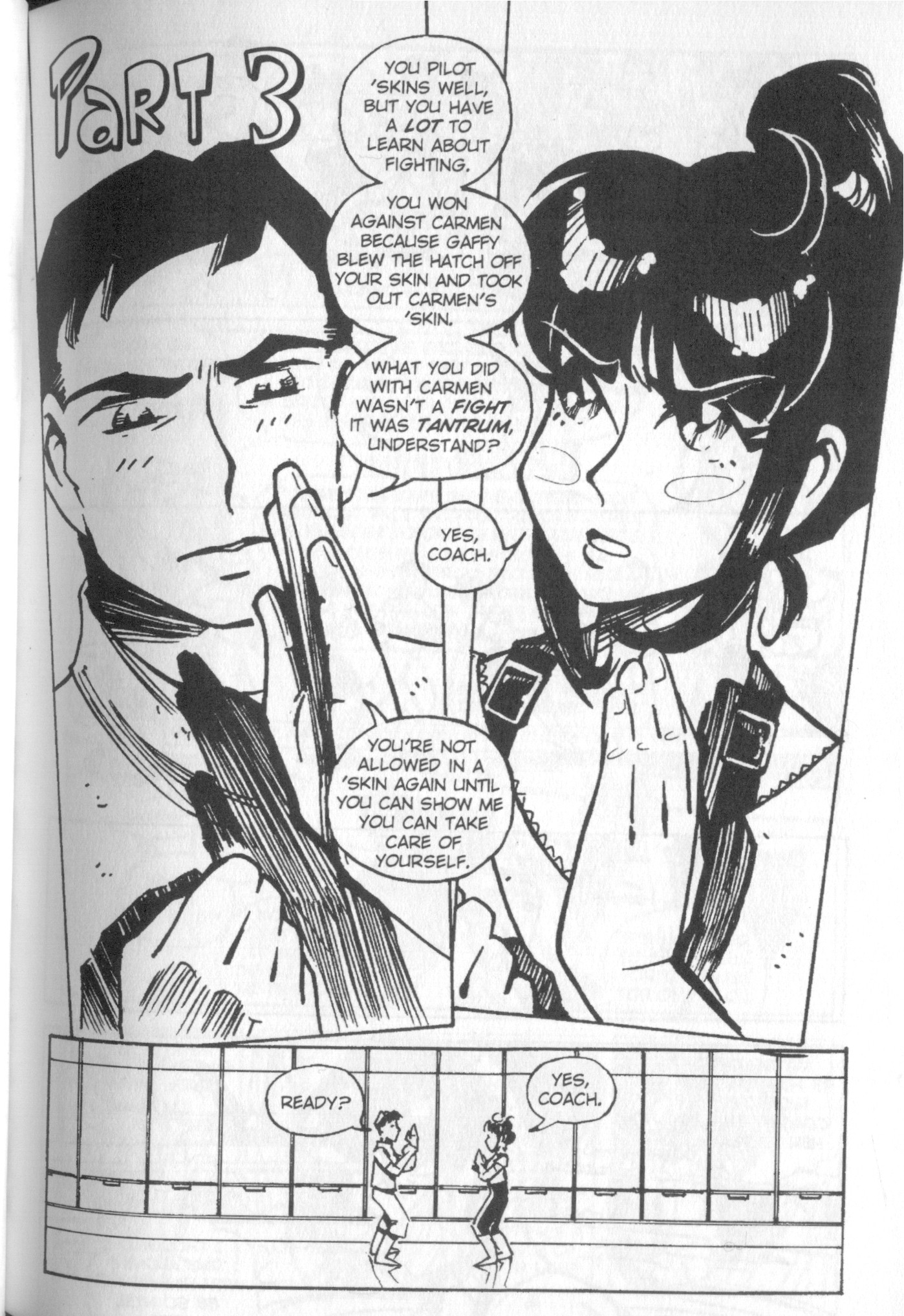 Read online Rumble Girls: Silky Warrior Tansie comic -  Issue #3 - 1