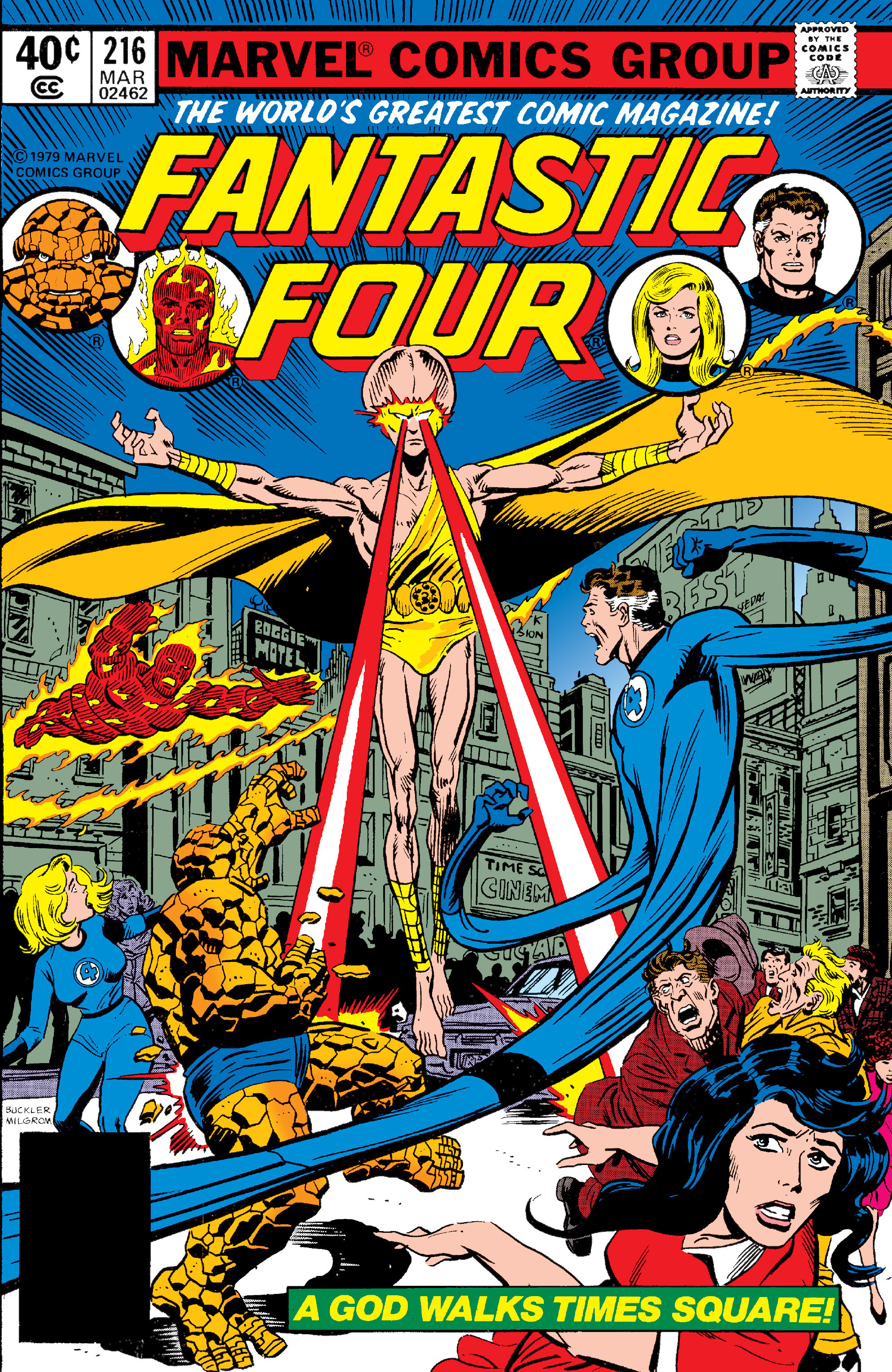Read online Fantastic Four (1961) comic -  Issue #216 - 1