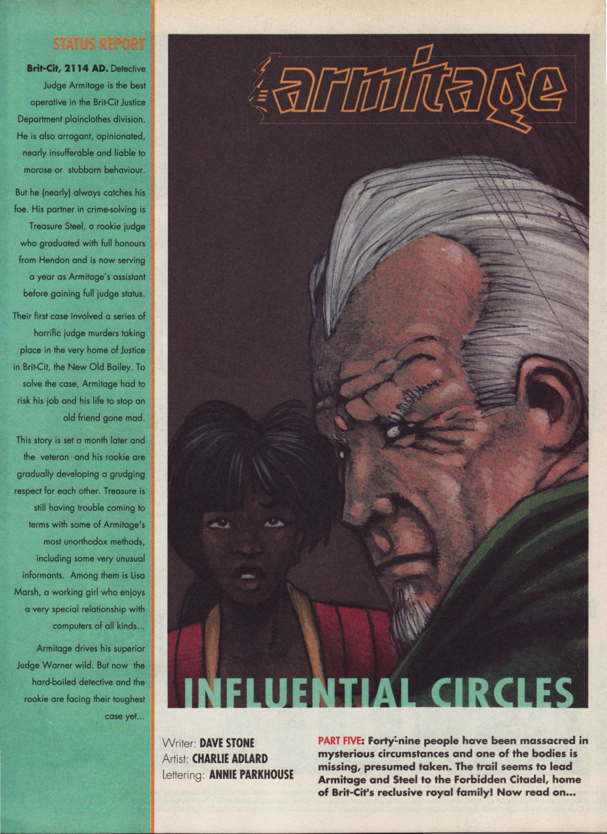 Read online Judge Dredd: The Megazine (vol. 2) comic -  Issue #14 - 24