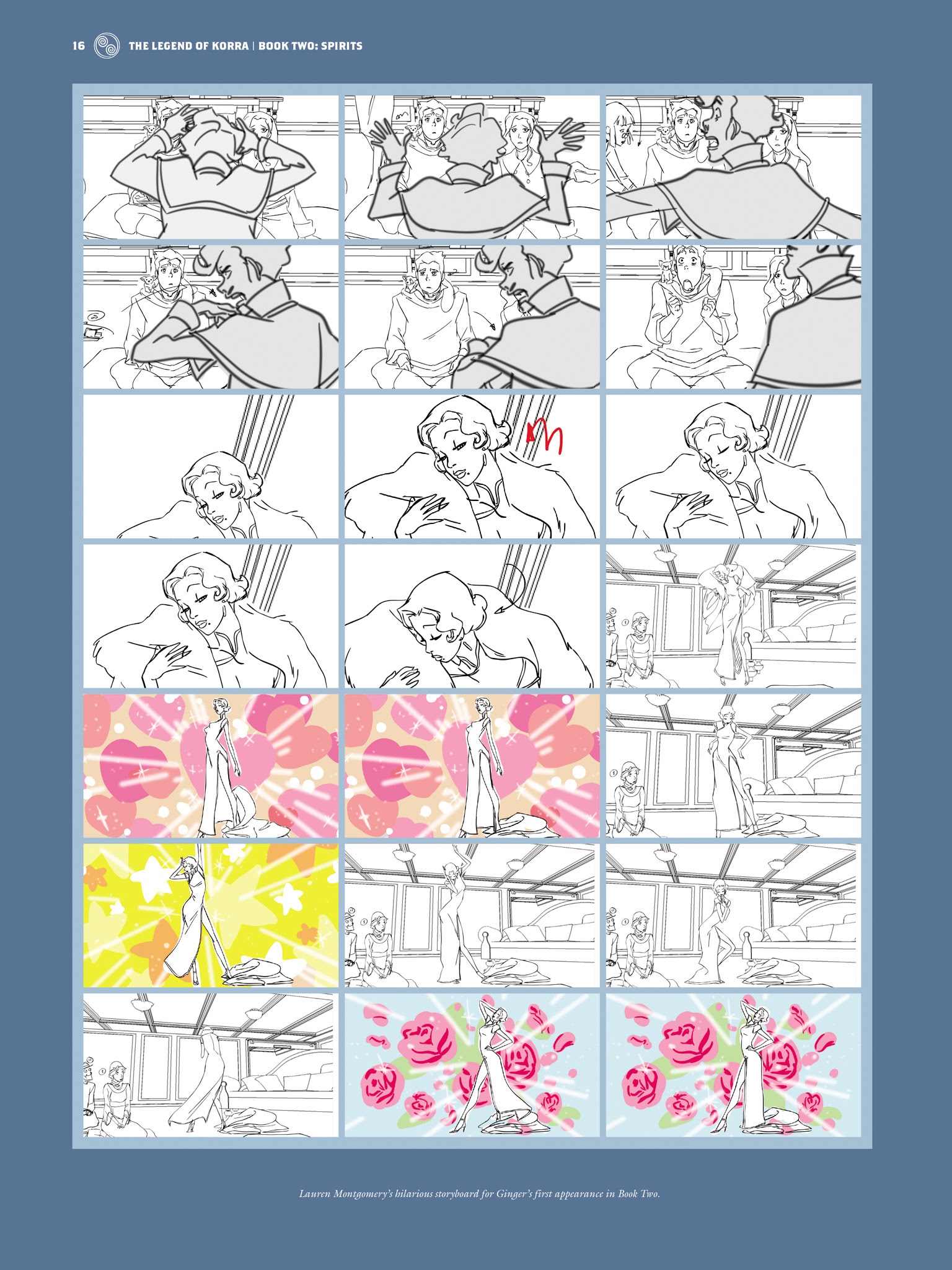 Read online The Legend of Korra: The Art of the Animated Series comic -  Issue # TPB 2 - 16