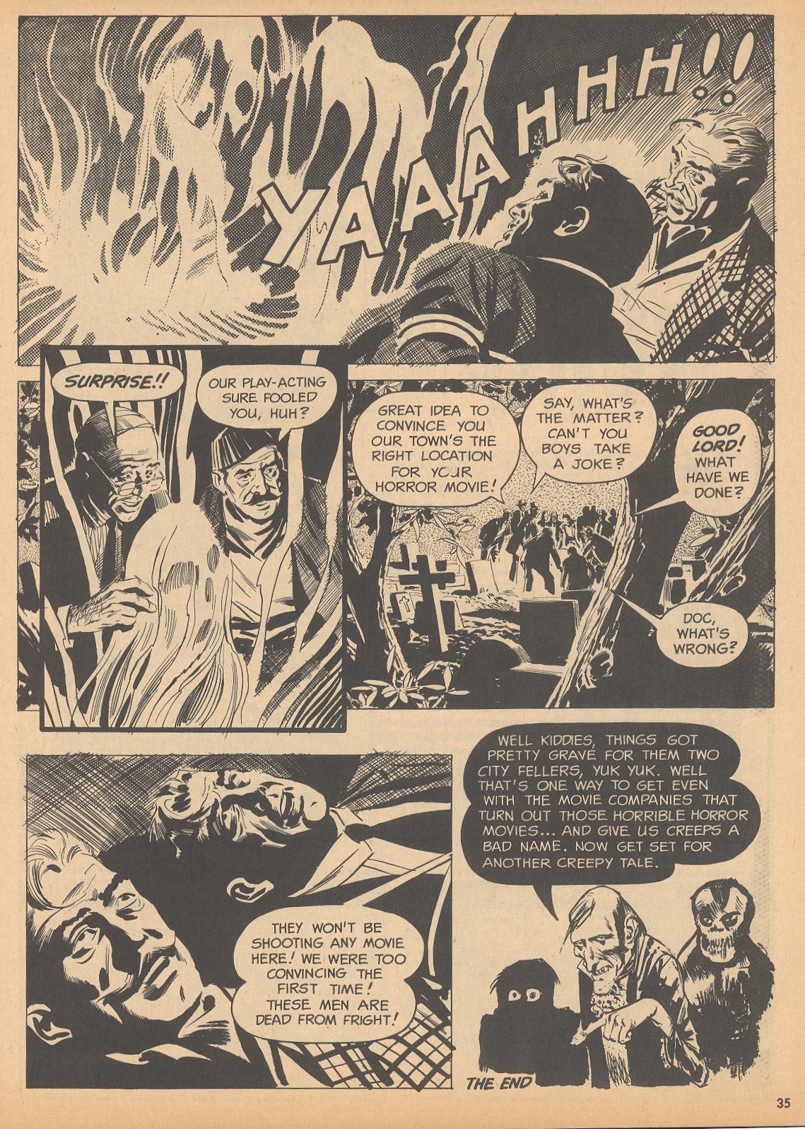 Read online Creepy (1964) comic -  Issue #2 - 35